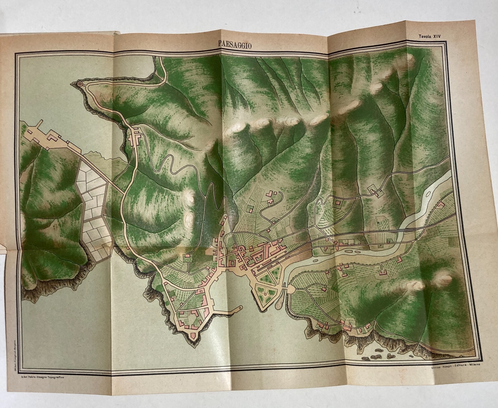 Topografia, Disegno Topografico E Pantografo: Antico Manuale Illustrato   Del Fabro