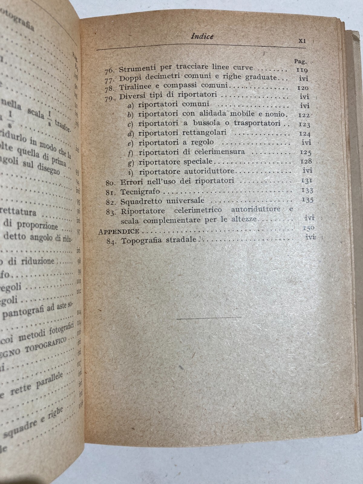 Topografia, Disegno Topografico E Pantografo: Antico Manuale Illustrato   Del Fabro