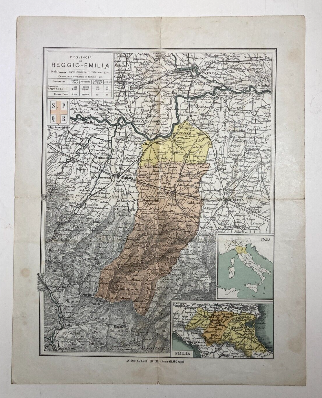 Provincia Di Reggio Emilia. Antica Cartografia Dell'Emilia