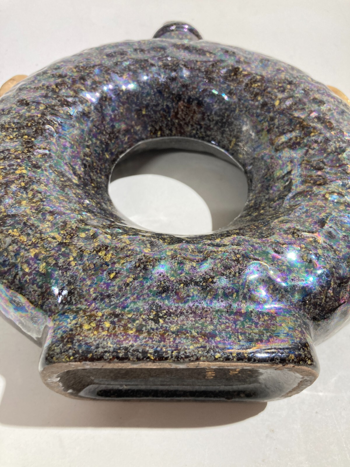 Ceramica Da Collezione, Artistico Soprammobile, Firmato Aretini Novara