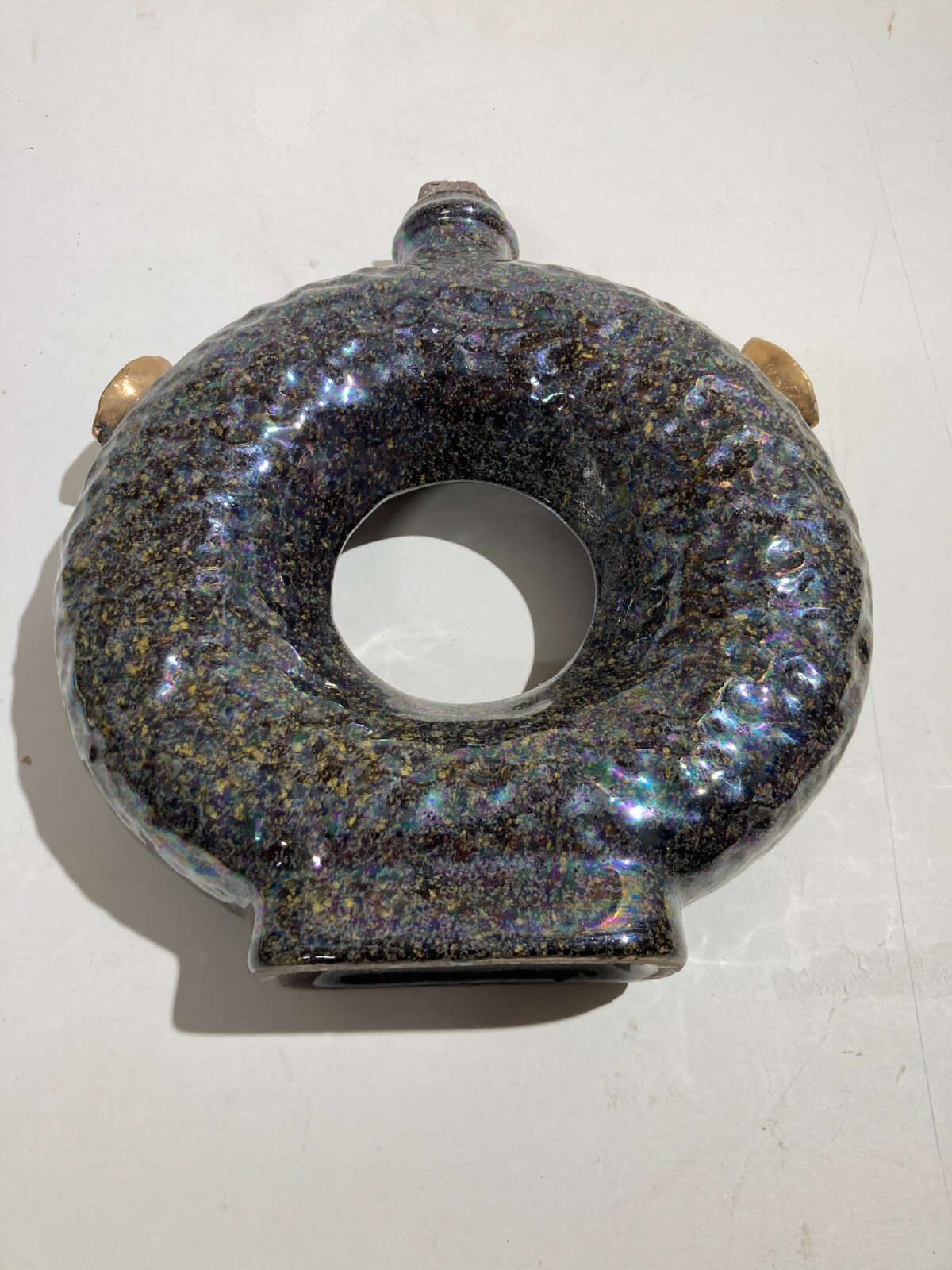 Ceramica Da Collezione, Artistico Soprammobile, Firmato Aretini Novara