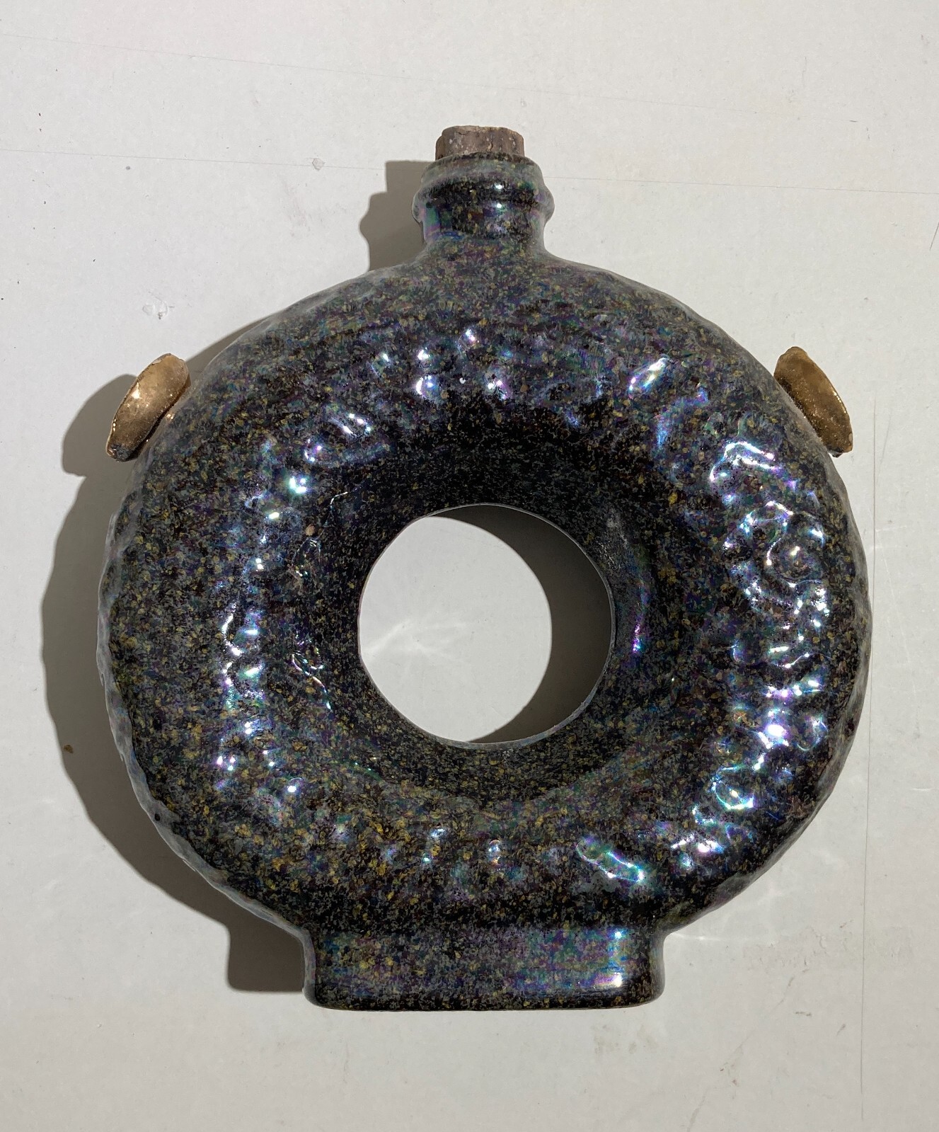 Ceramica Da Collezione, Artistico Soprammobile, Firmato Aretini Novara