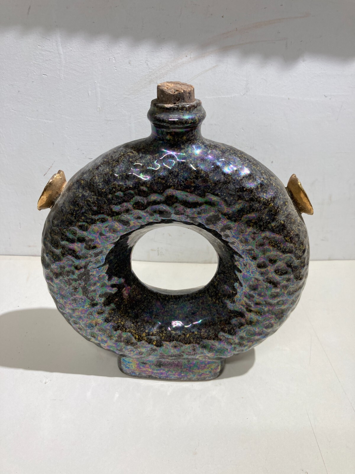 Ceramica Da Collezione, Artistico Soprammobile, Firmato Aretini Novara