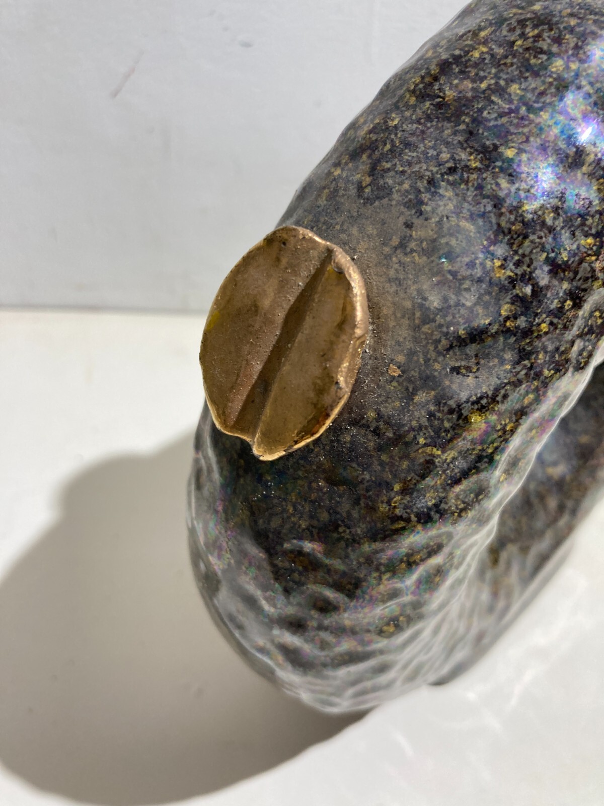 Ceramica Da Collezione, Artistico Soprammobile, Firmato Aretini Novara