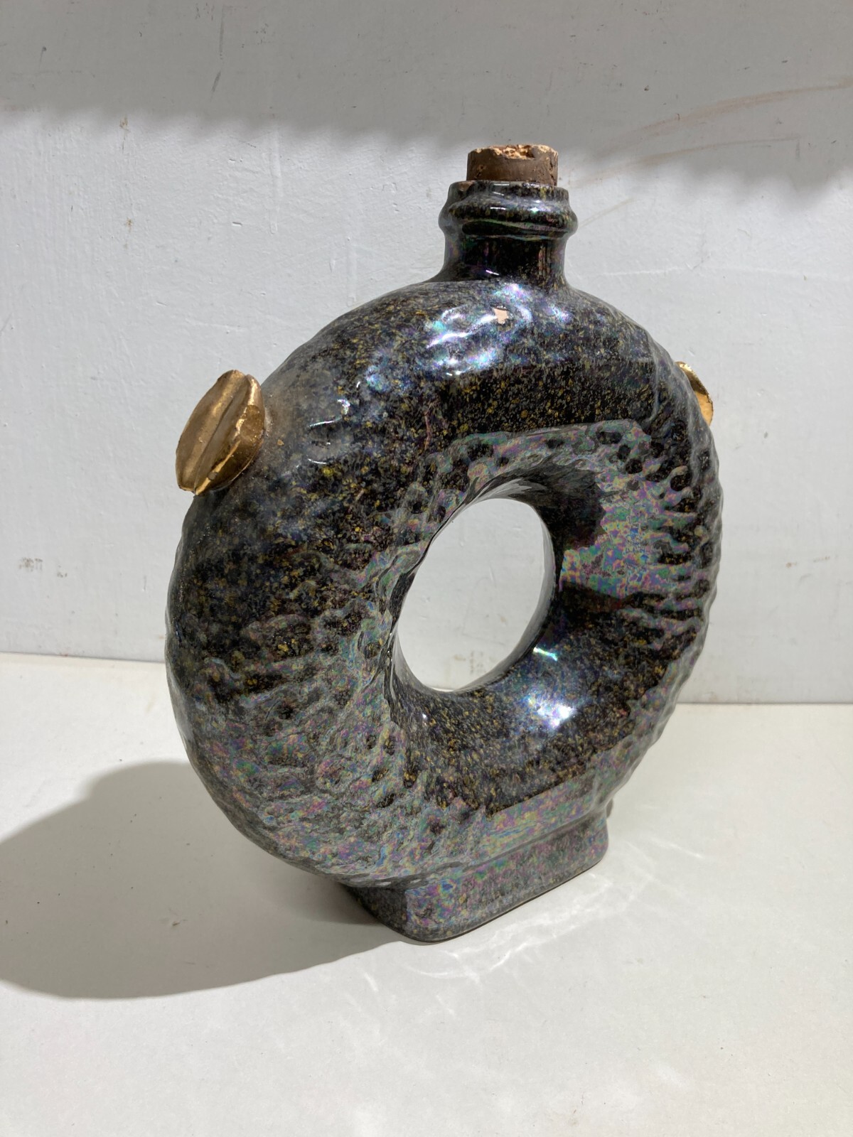 Ceramica Da Collezione, Artistico Soprammobile, Firmato Aretini Novara