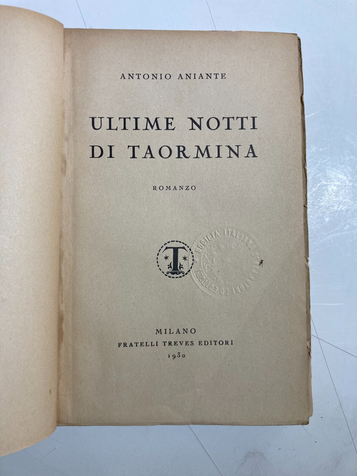 Sicilia: Taormina, Catania, Arte, Cannasti. Antica Edizione, Aniante, 1930