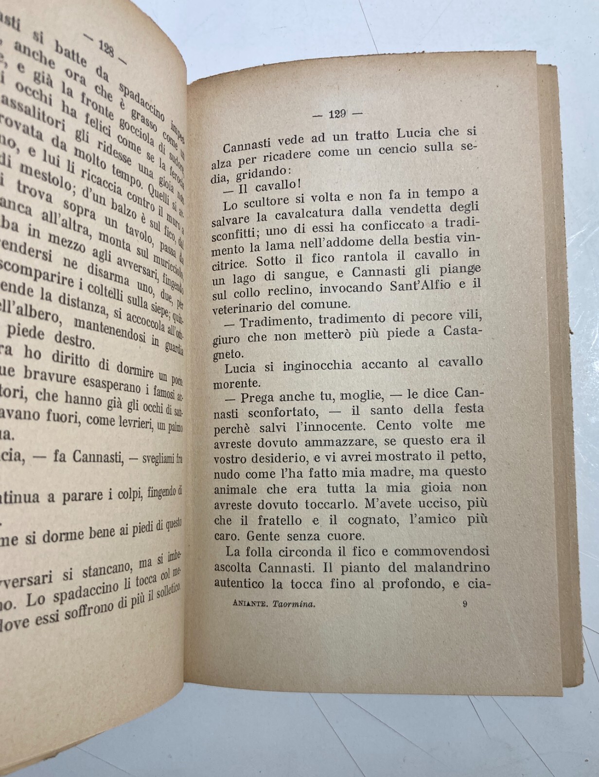 Sicilia: Taormina, Catania, Arte, Cannasti. Antica Edizione, Aniante, 1930