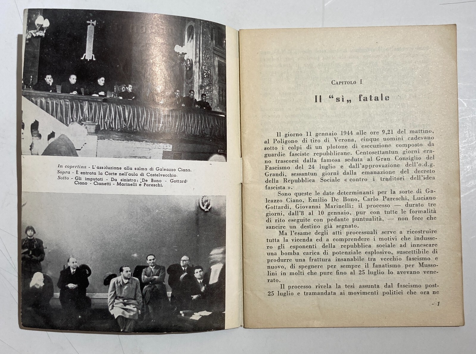 I Fucilati Di Verona Dalla Cronaca Alla Storia, 1951