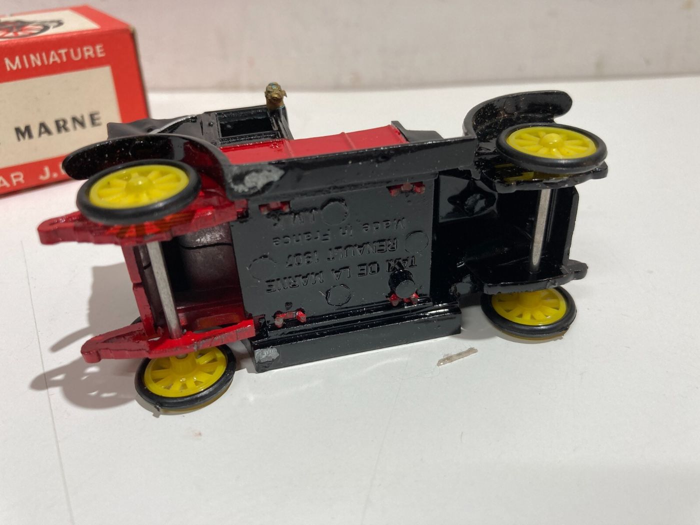 Giochi Da Collezione: Automobilina d'Epoca Renault 1907 Taxi De La Marne