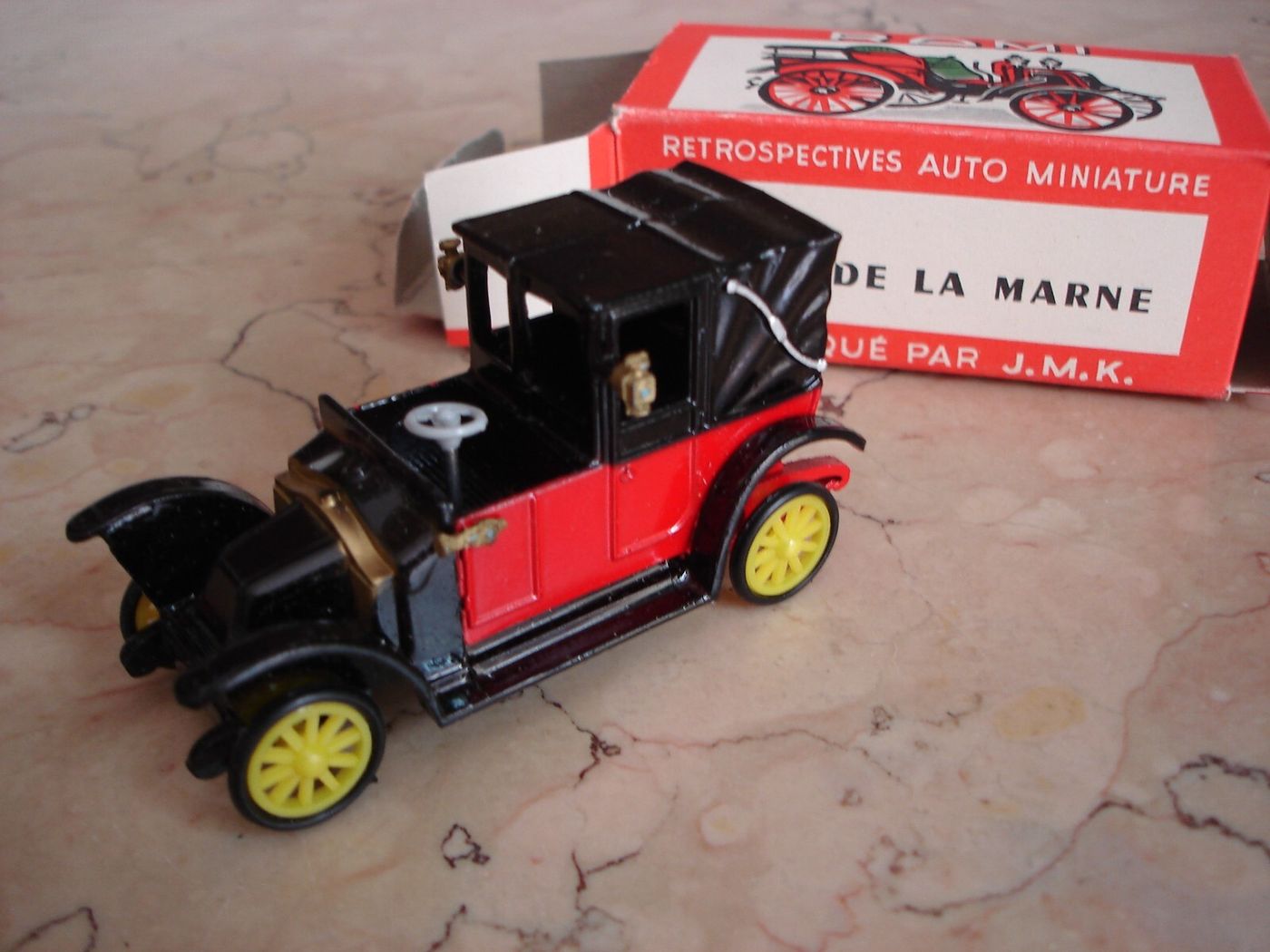 Giochi Da Collezione: Automobilina d'Epoca Renault 1907 Taxi De La Marne