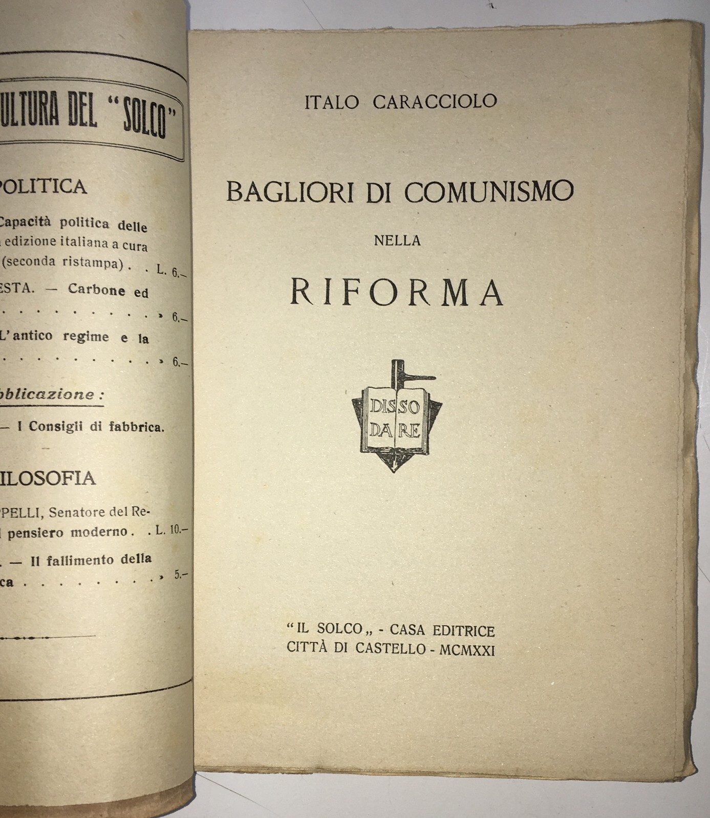 Bagliori Di Comunismo Nella Riforma: La Guerra Dei Contadini, 1921