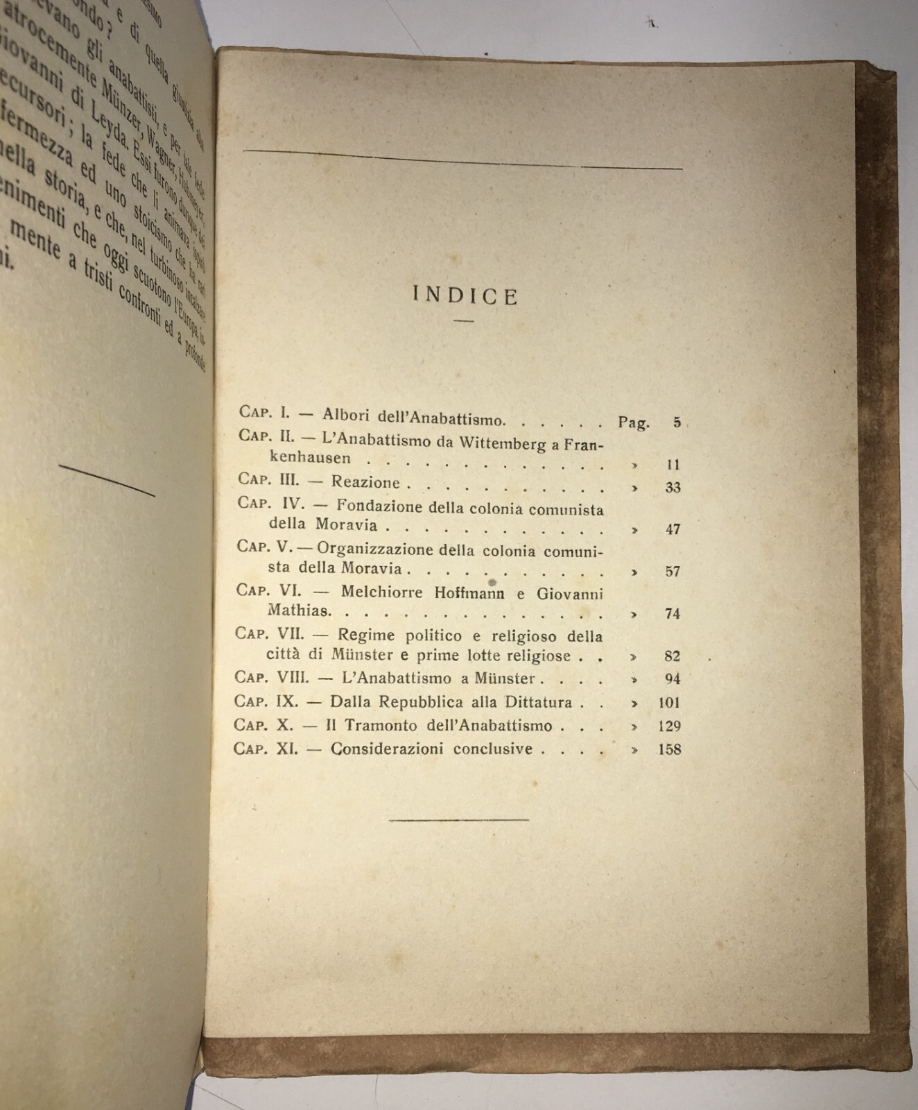 Bagliori Di Comunismo Nella Riforma: La Guerra Dei Contadini, 1921
