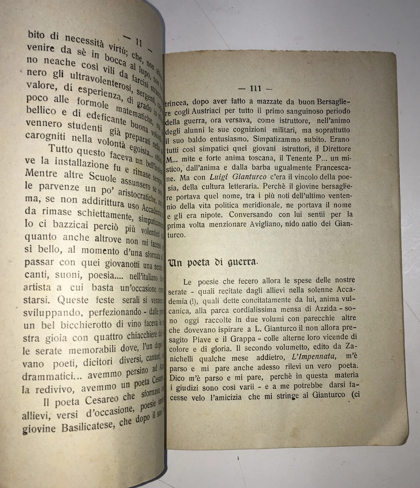The South, Basilicata and Puglia: Education and Nurseries. Giovanni Semeria, Lettere Pellegrine (1919)