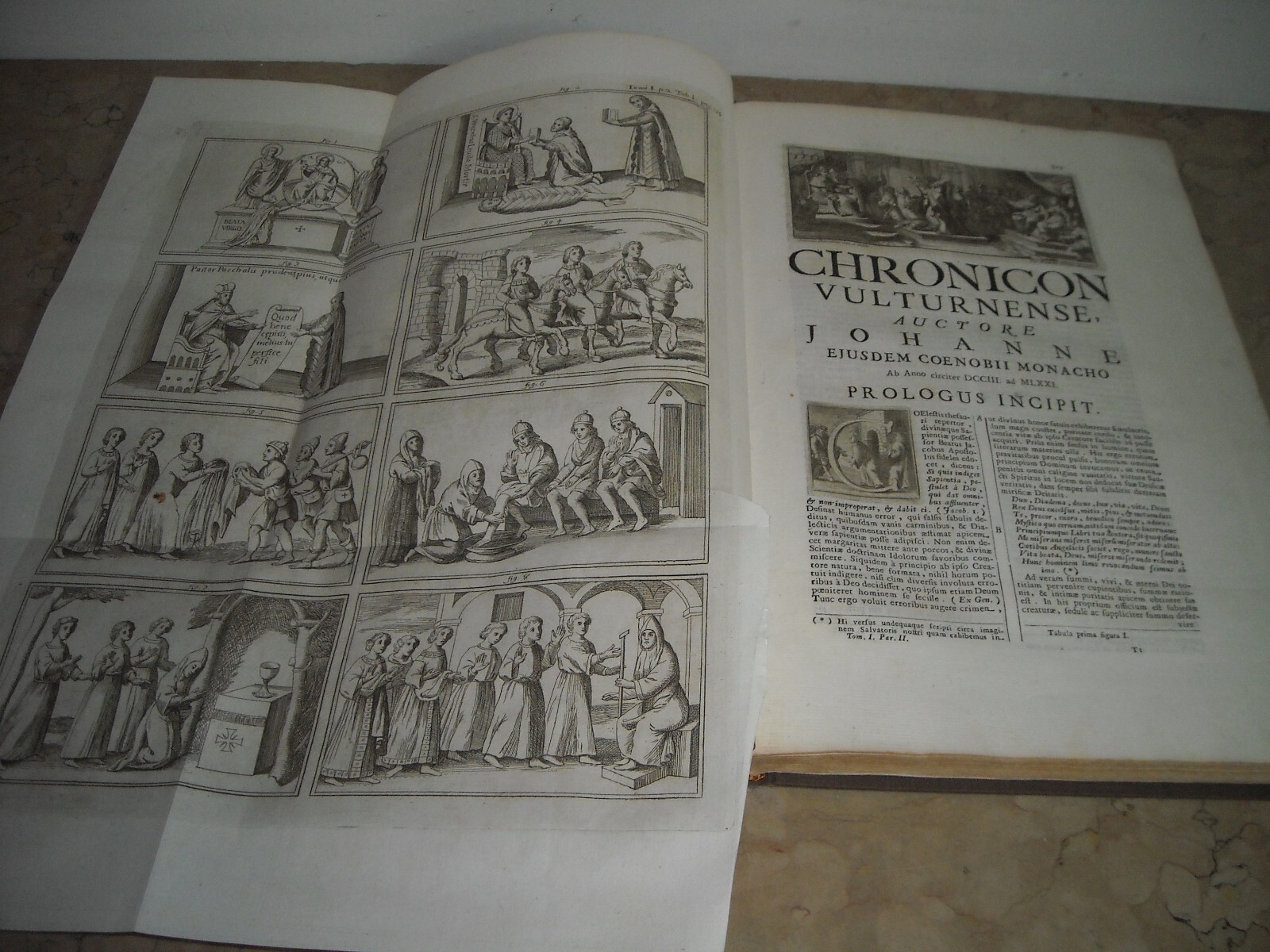 Chronicon Vulturnense: Storia Dell'Abbazia Di San Vincenzo Al Volturno (1723)