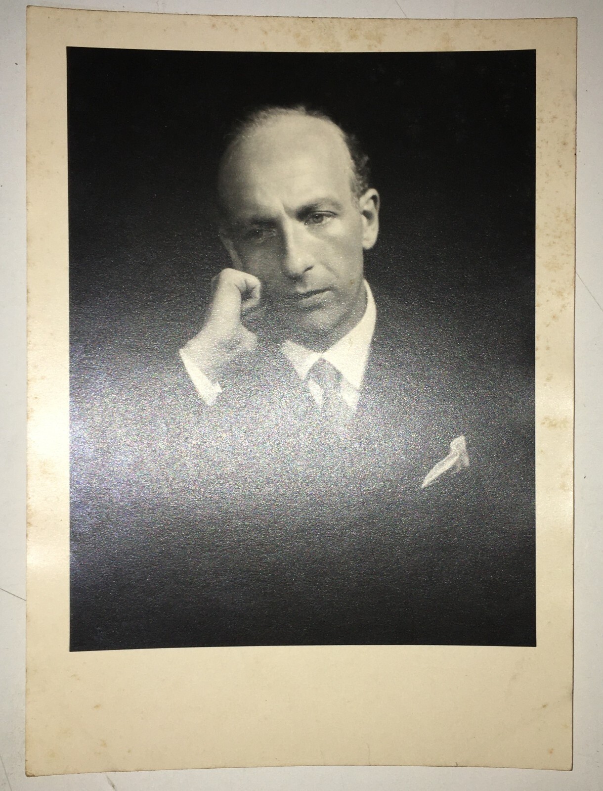 Argeo Quadri   Fotografia Originale d'Epoca Con Dedica, 1953