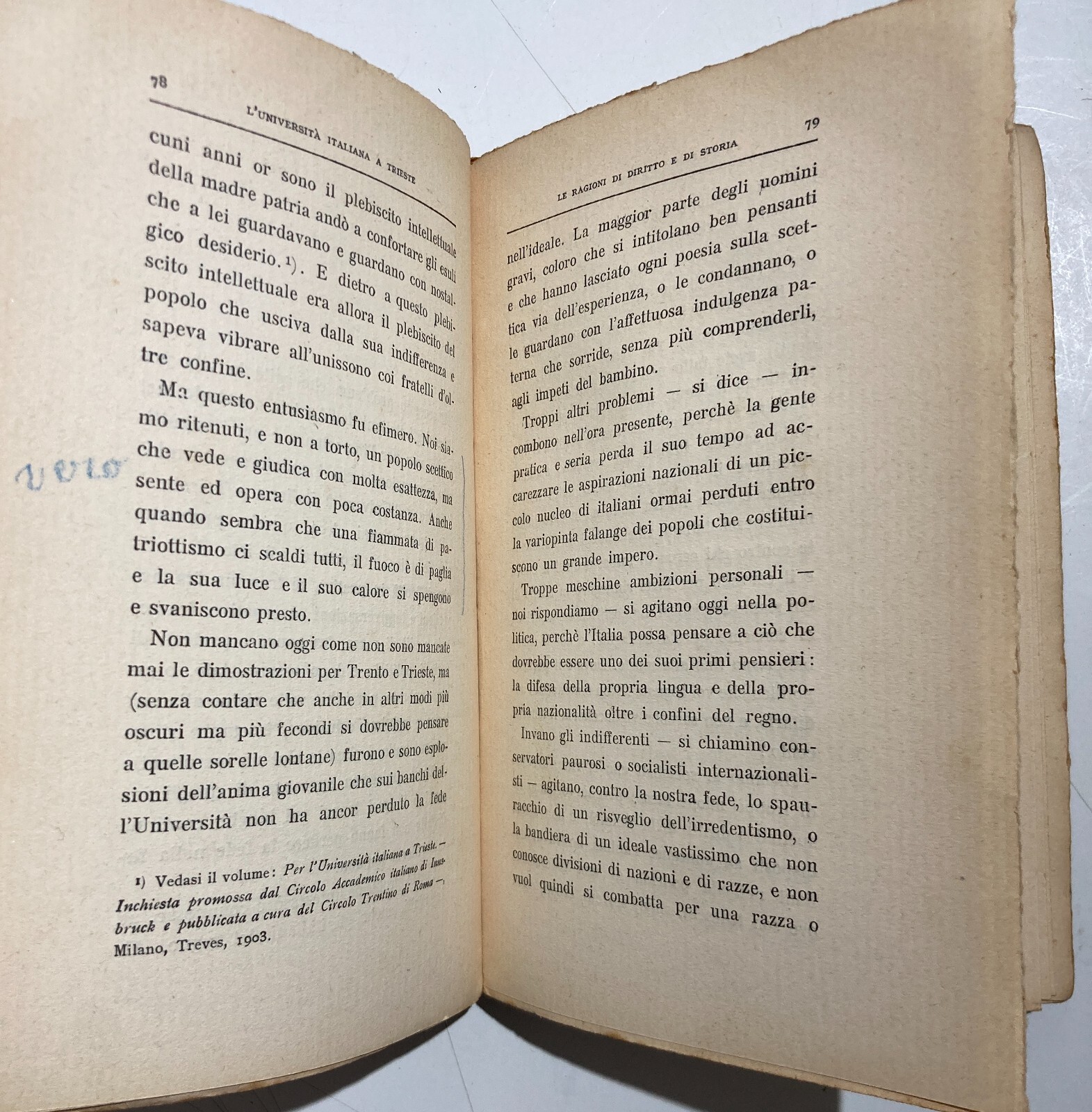 Politica, Nazionalismo, Patriottismo, Trentino, Trieste, Tirolo   Scipio Sighele   1910