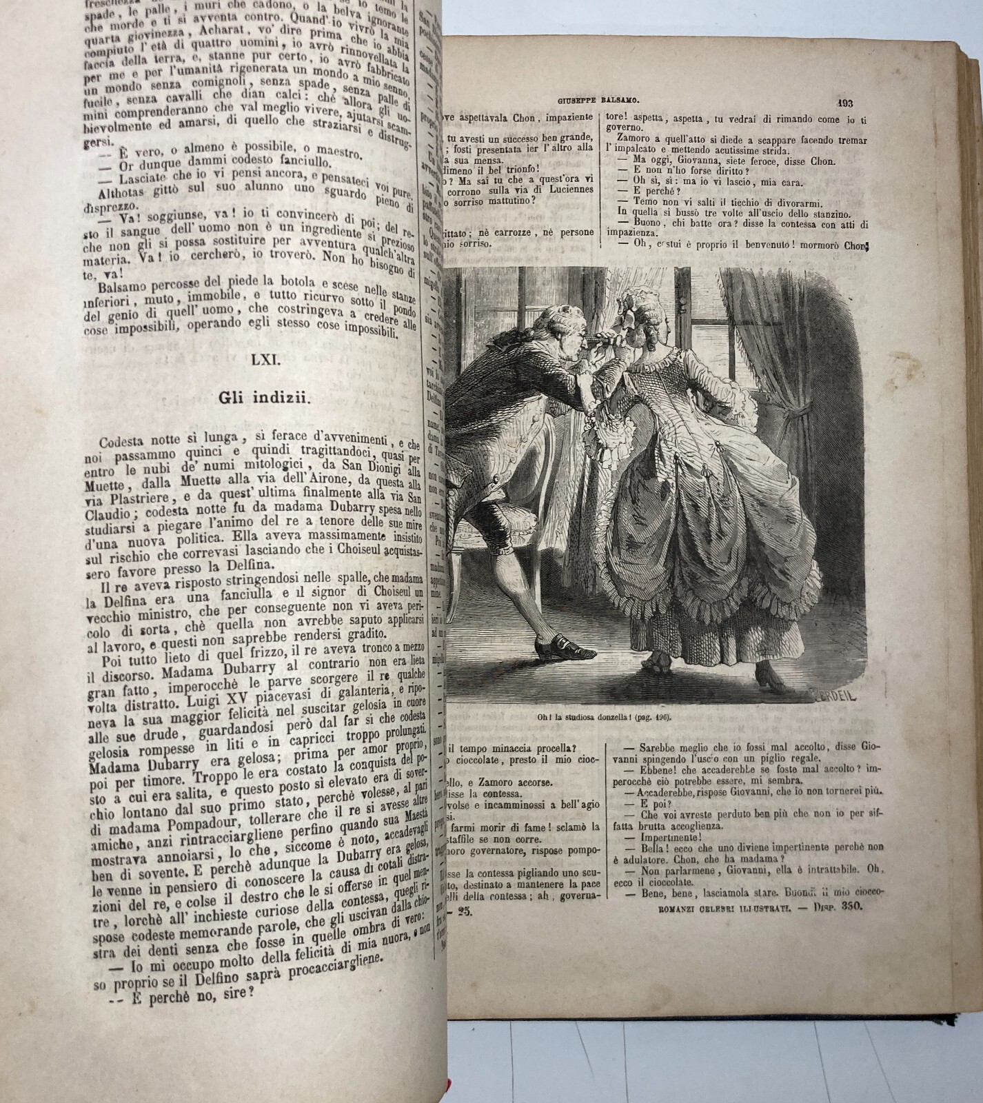 Sicilia, Avventura, Esoterismo: Vita Del Conte Di Cagliostro (Giuseppe Balsamo), Illustrato, 1869