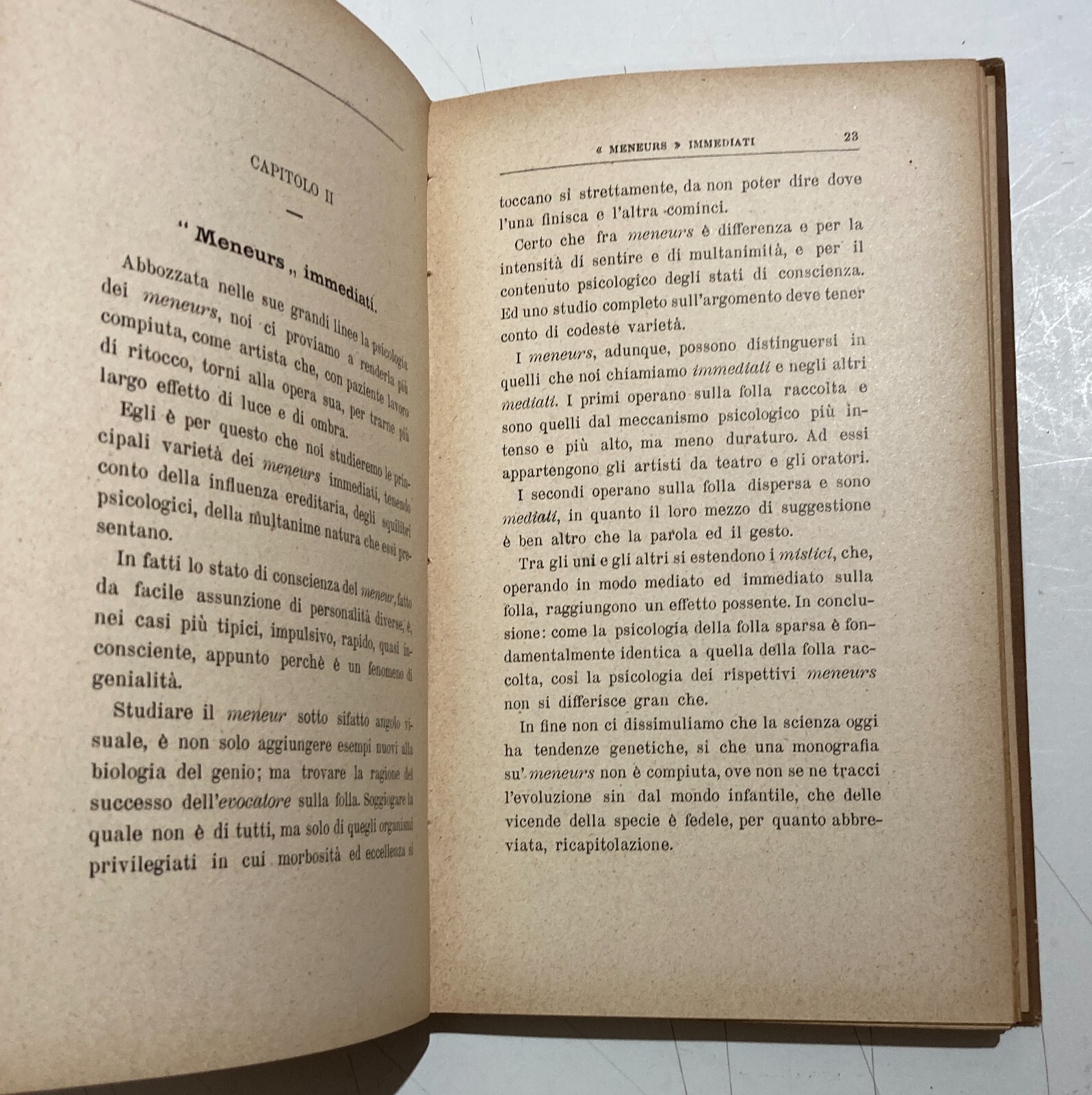 I Suggestionatori E La Folla: Psicologia Dei Meneurs, Gioco, Musica, Misticismo, Oratori