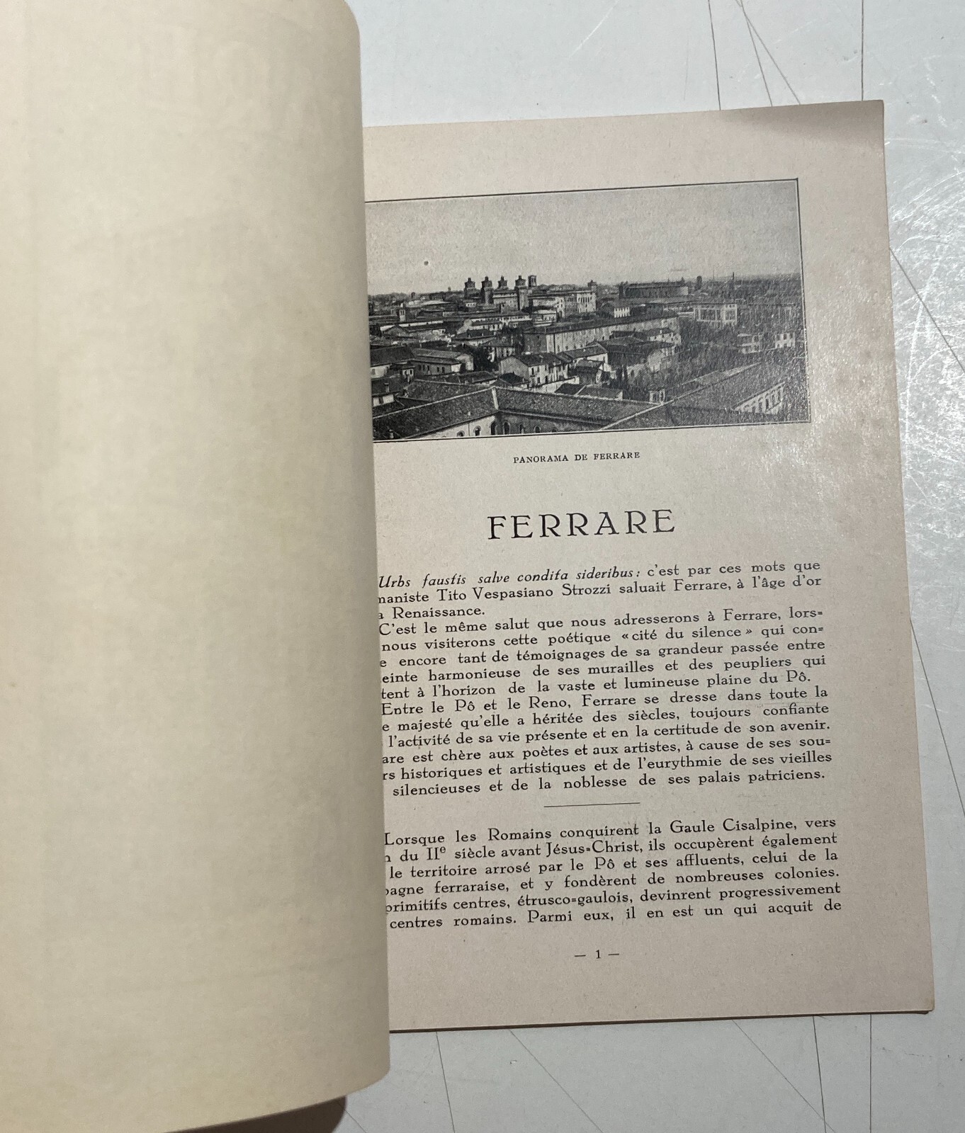 Turismo, Ferrovie Dello Stato, Ferrara: Guida Illustrata Con Mappa E Copertina Di Martinati
