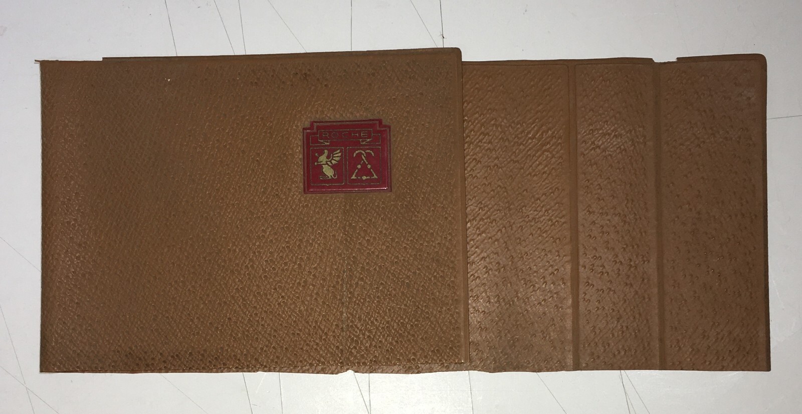 Pubblicitaria Farmaceutica   Roche   Astuccio Da Collezione   Tipo Portafogli   d'Epoca