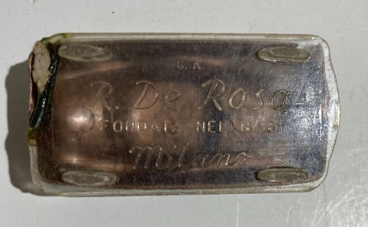 Automobilina Pubblicitaria In Plastica R. De Rosa, Milano