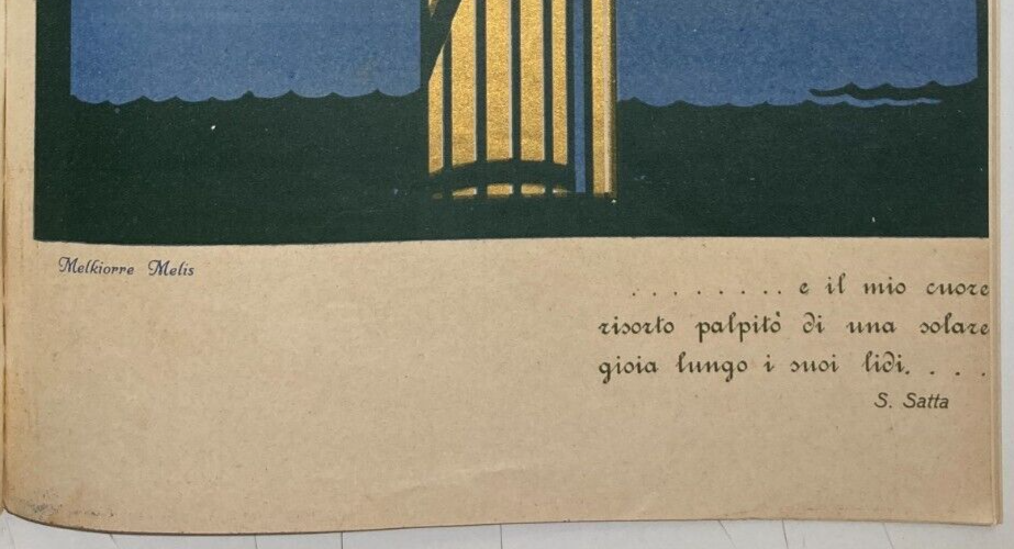 Sardegna   Artista Melkiorre Melis   Antica Allegoria   Stampa A Colori   Satta