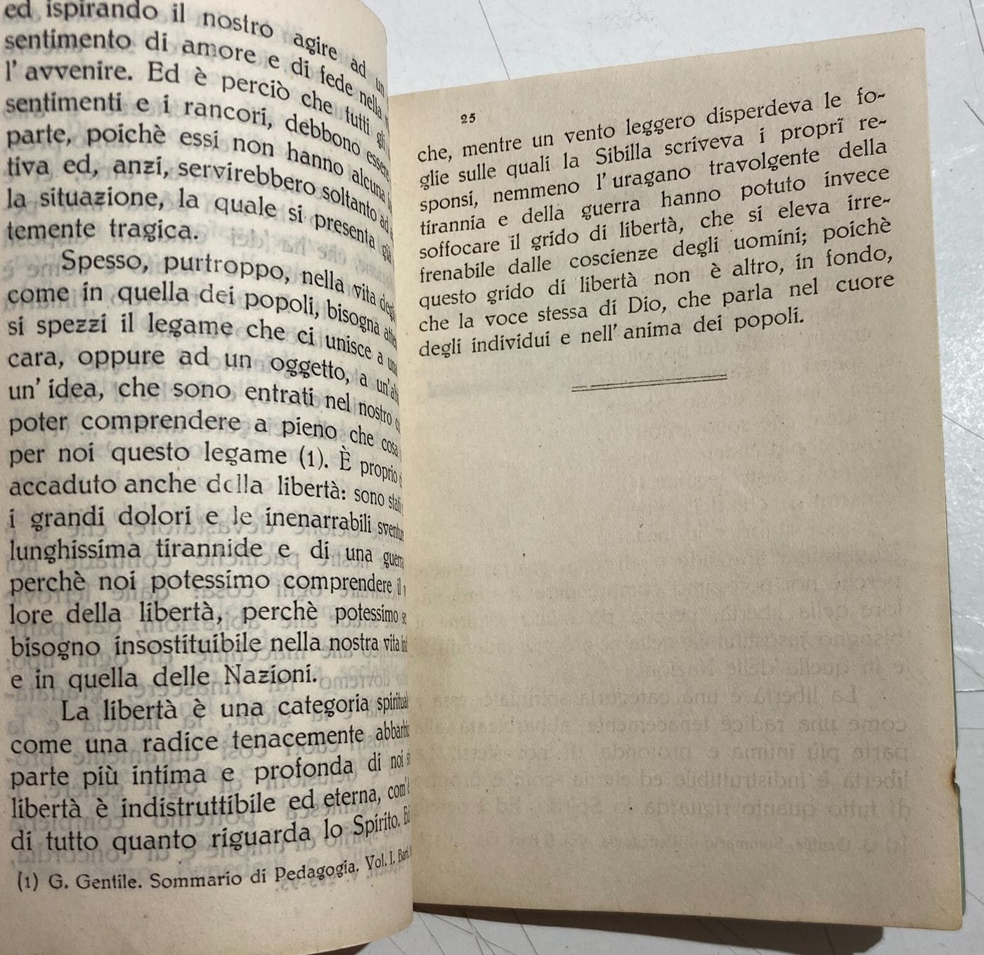 Abruzzo, Atessa: Politica, Liberalismo E Comunismo   Borrelli   Edizione d'Epoca, 1944