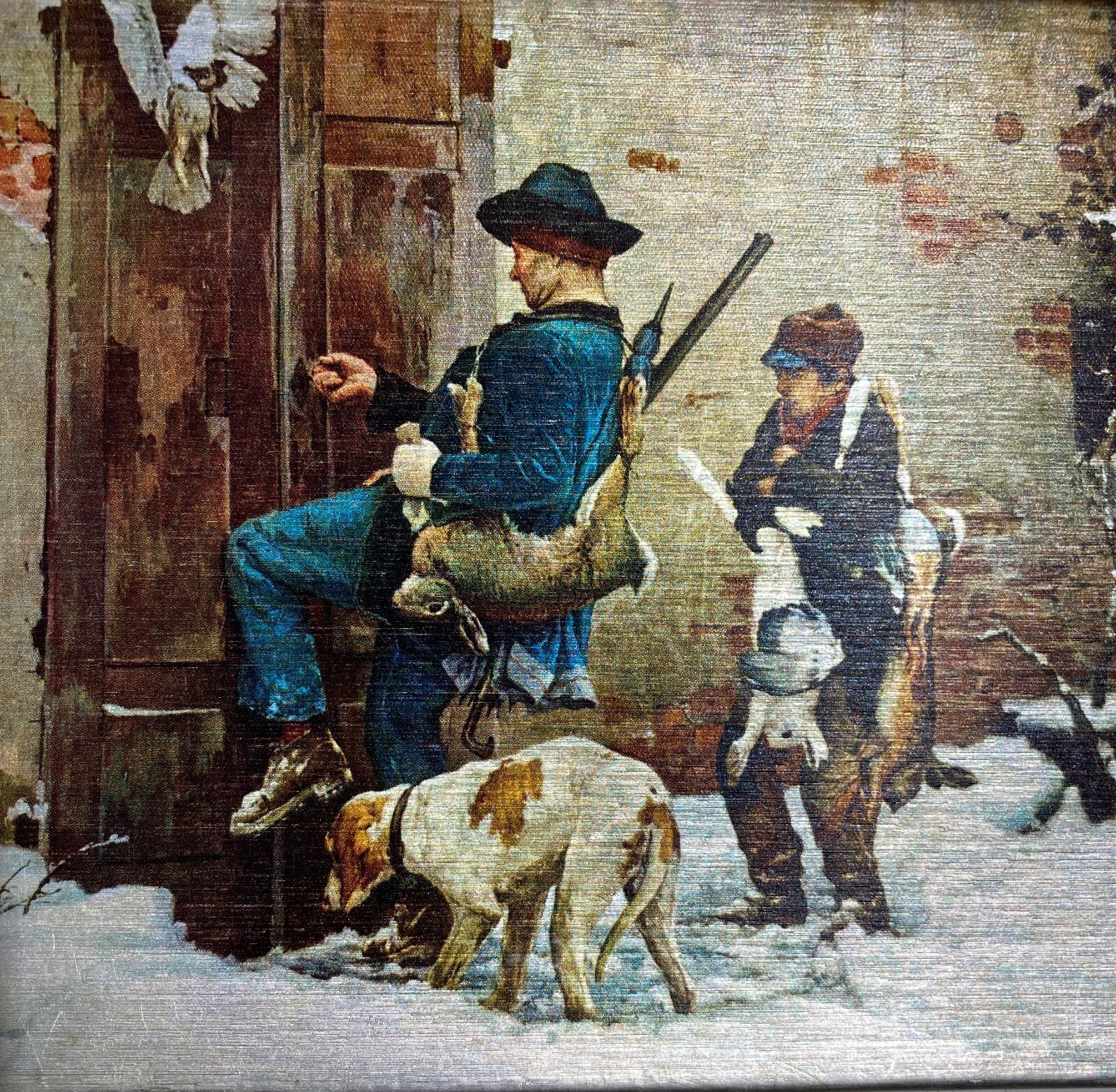 Caccia, Cacciatori E Arte Di Giovanni Battista Quadrone: Scatola Fazzoletti Winkler