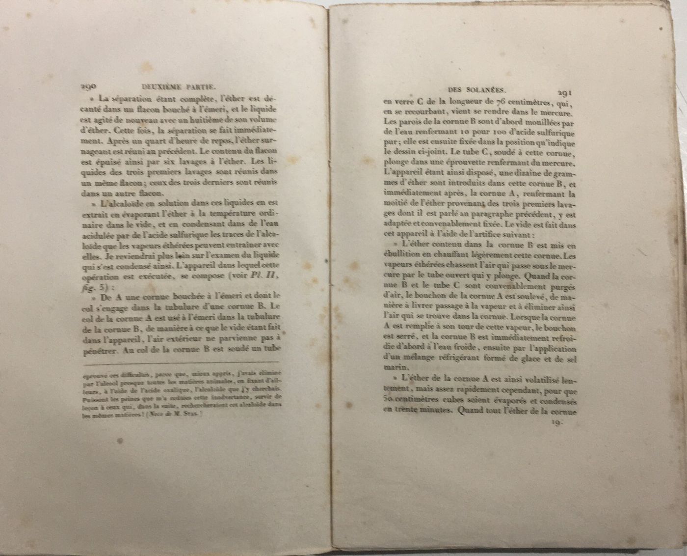 Chimica, Tossicologia, Medicina, Avvelenamenti, Stricnina   Flandin   1853