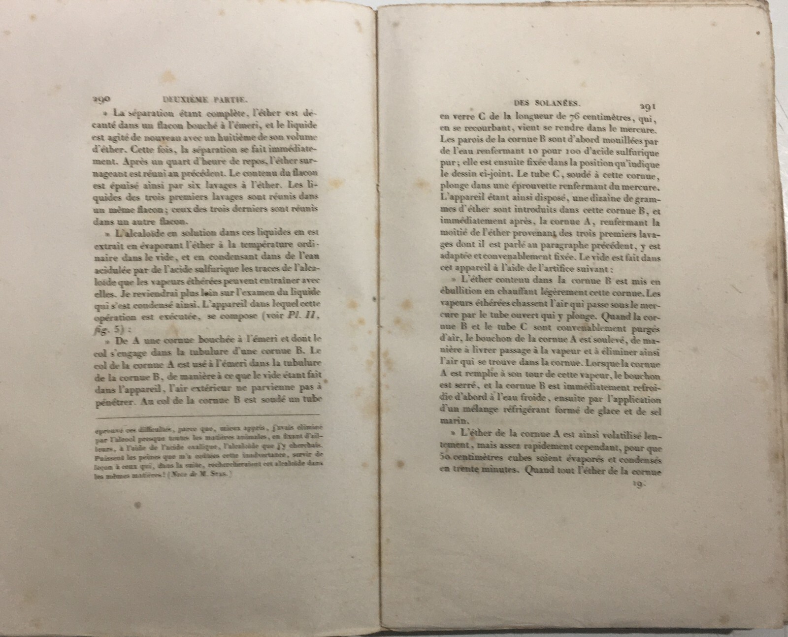 Chimica, Tossicologia, Medicina, Avvelenamenti, Stricnina   Flandin   1853