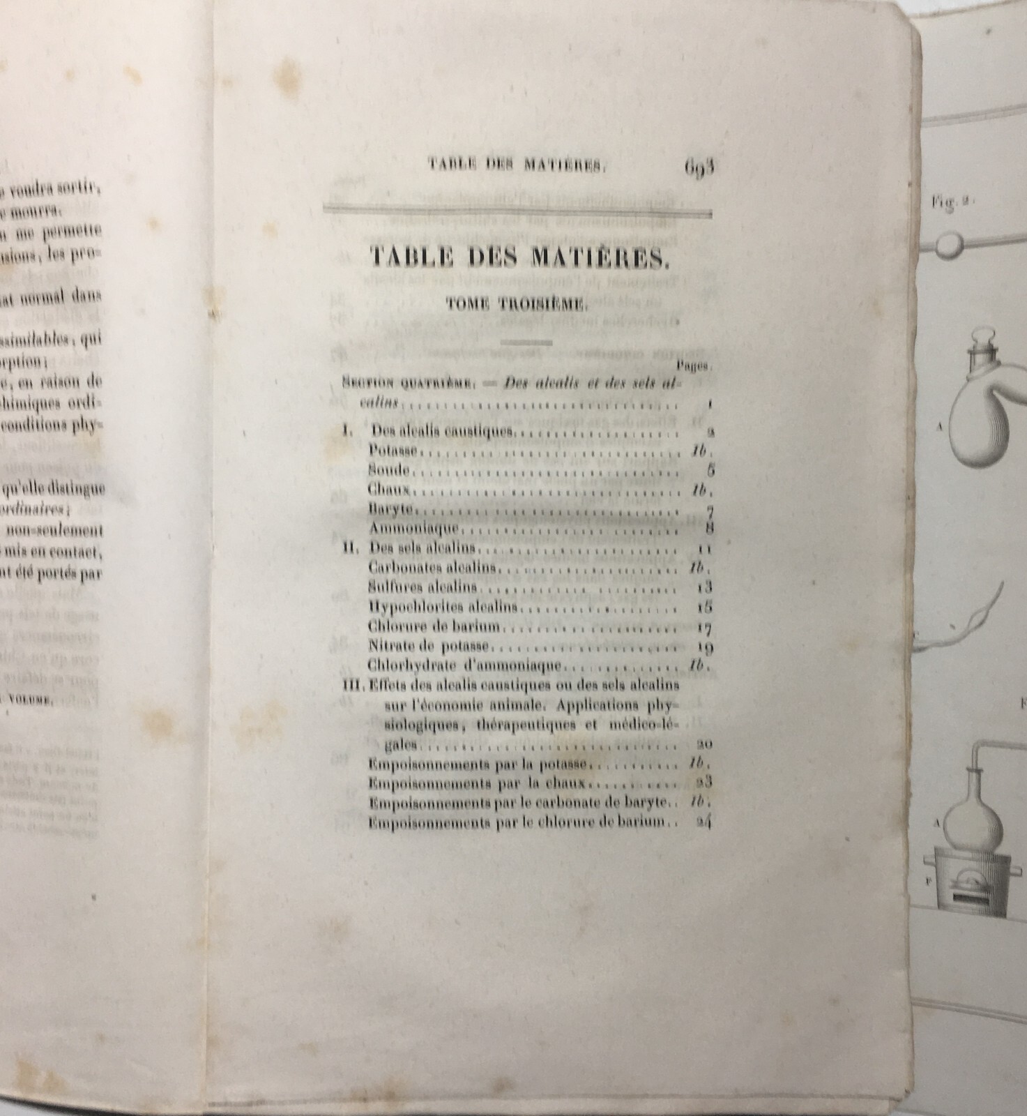 Chimica, Tossicologia, Medicina, Avvelenamenti, Stricnina   Flandin   1853