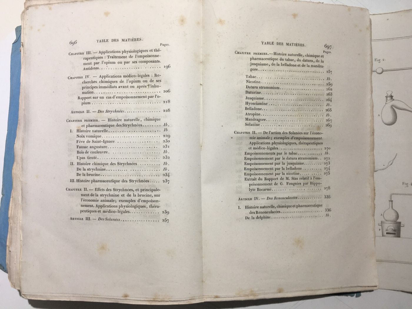 Chimica, Tossicologia, Medicina, Avvelenamenti, Stricnina   Flandin   1853