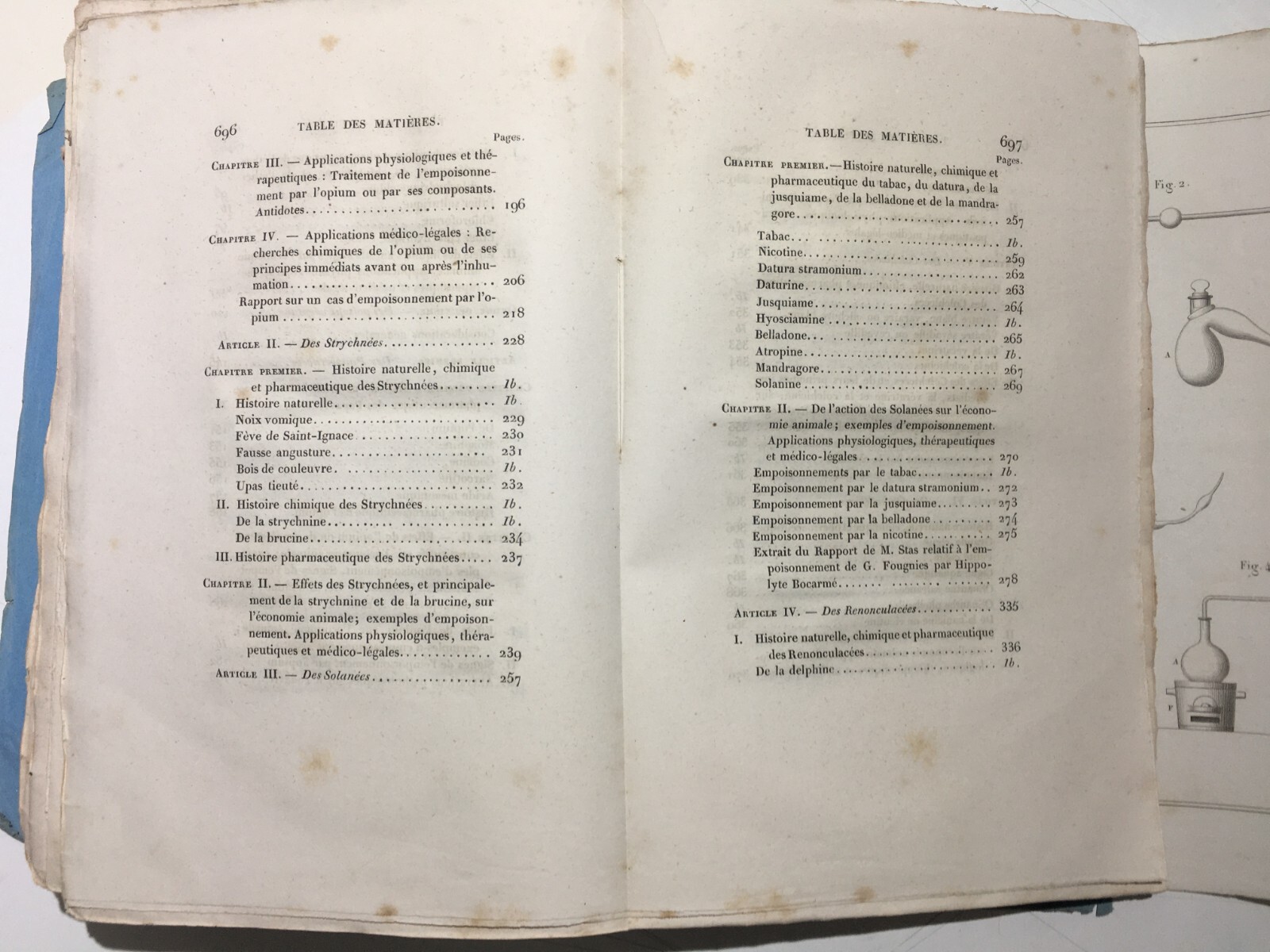 Chimica, Tossicologia, Medicina, Avvelenamenti, Stricnina   Flandin   1853