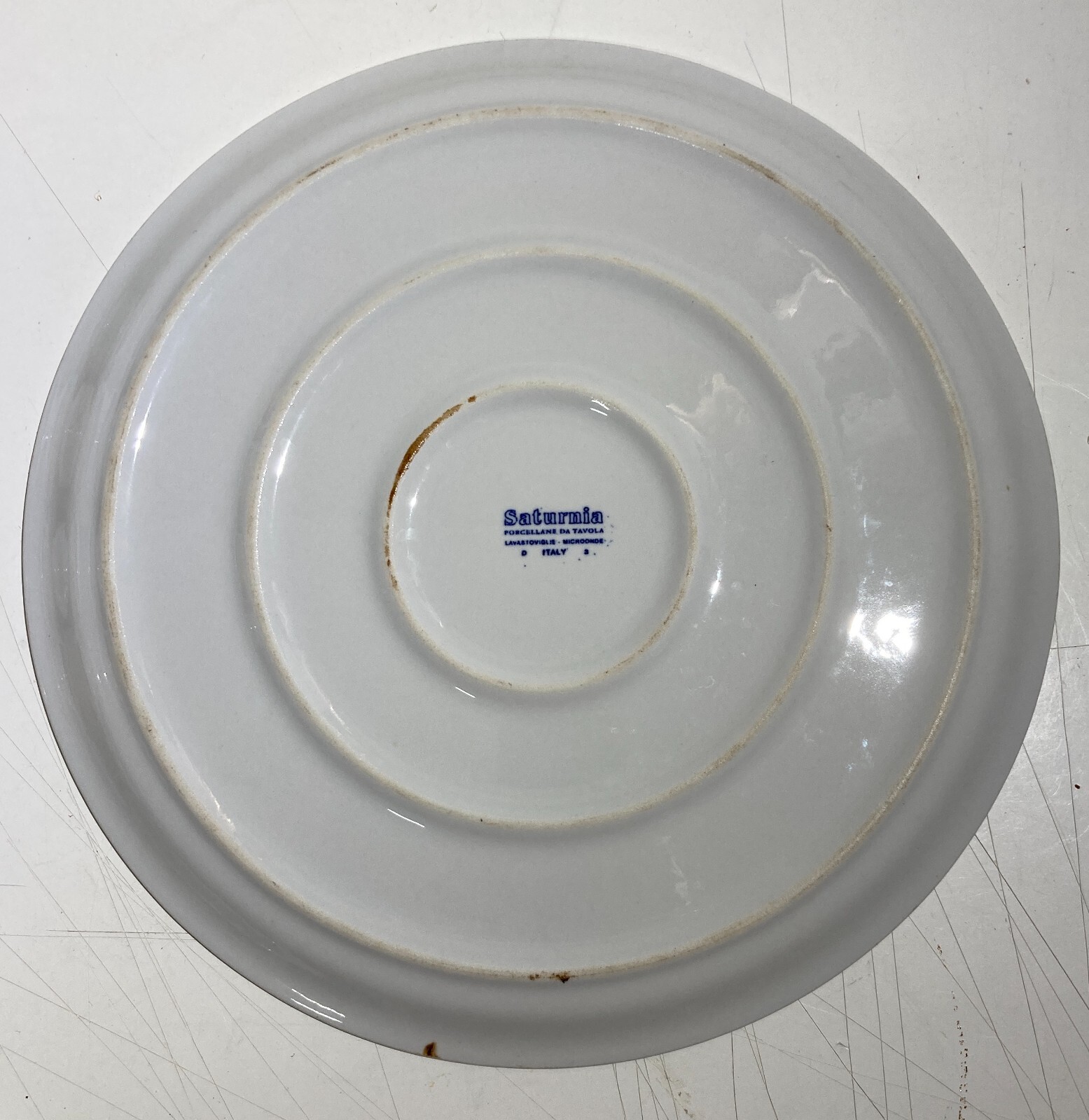Piatto Decorativo Pubblicitario Birra Poretti In Ceramica Saturnia