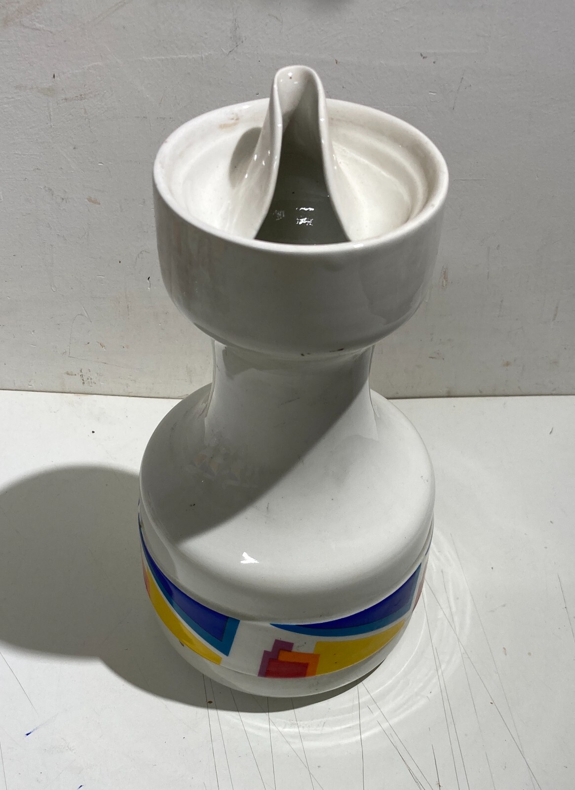 Ceramica Da Collezione, Arte Astratta, Decoro Arizona, Vaso Decorativo