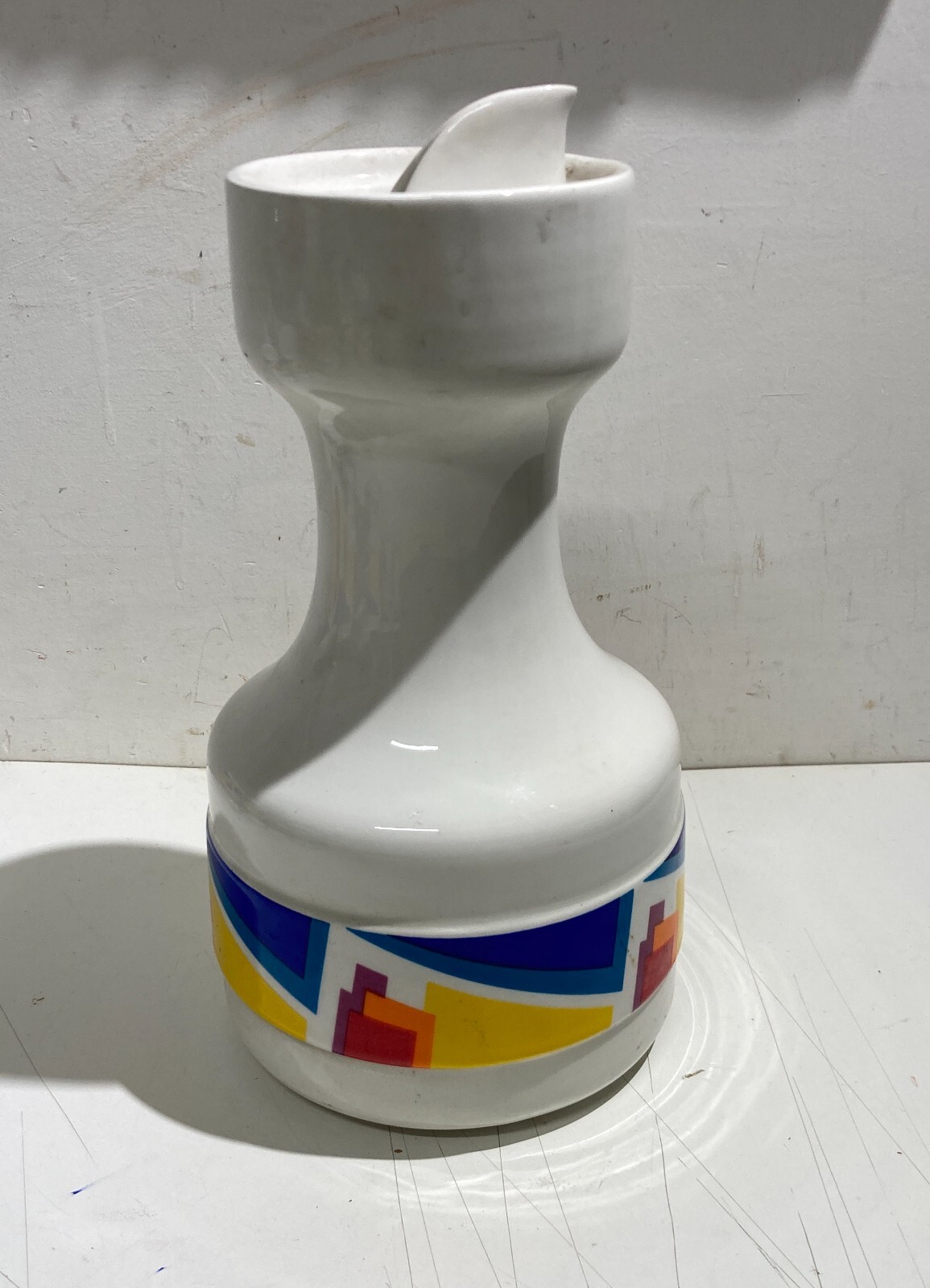 Ceramica Da Collezione, Arte Astratta, Decoro Arizona, Vaso Decorativo