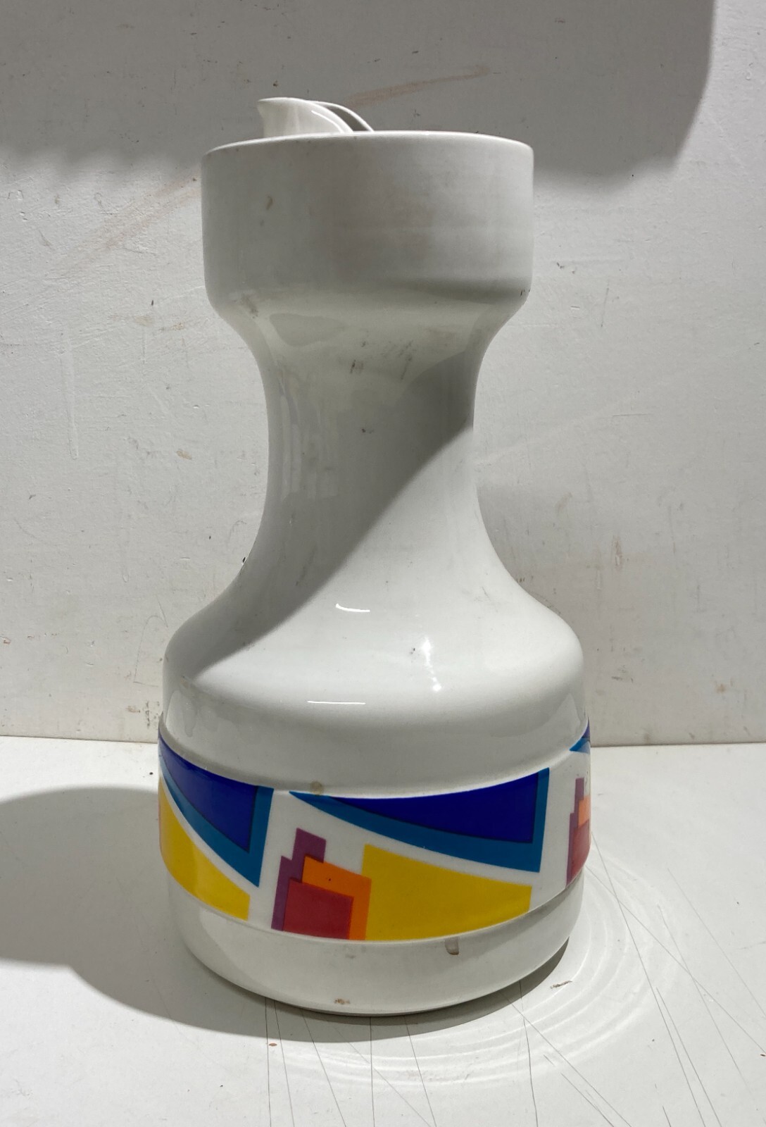 Ceramica Da Collezione, Arte Astratta, Decoro Arizona, Vaso Decorativo