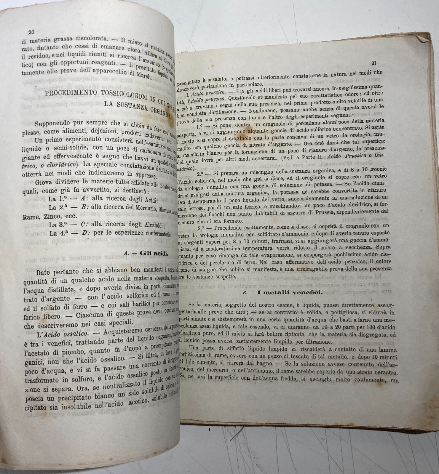 Prontuario Di Tossicologia Clinica: Adriano Ricci, 1882