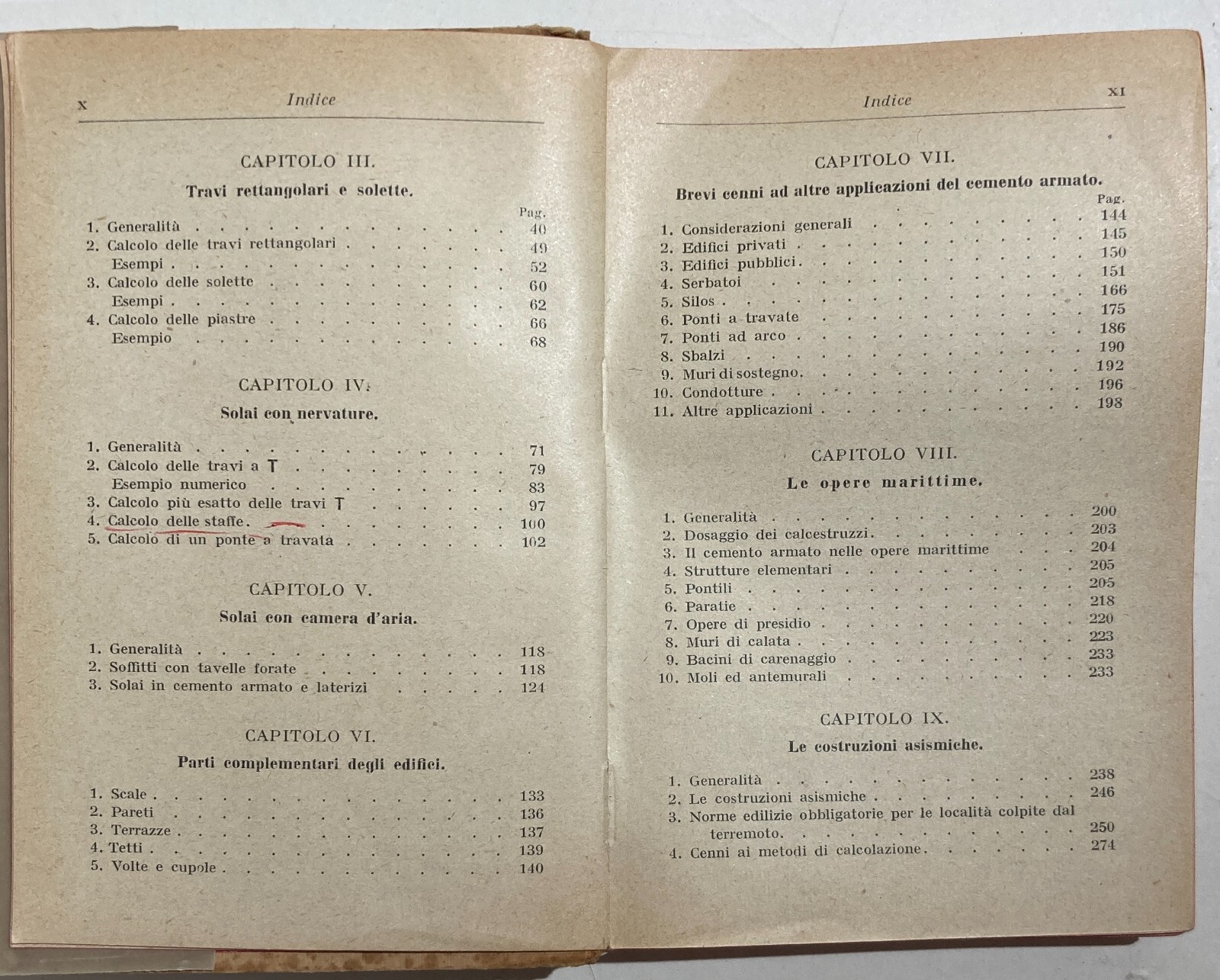 Ingegneria: Costruzioni In Cemento Armato, Travi E Strutture Asismiche (Baluffi, 1926)