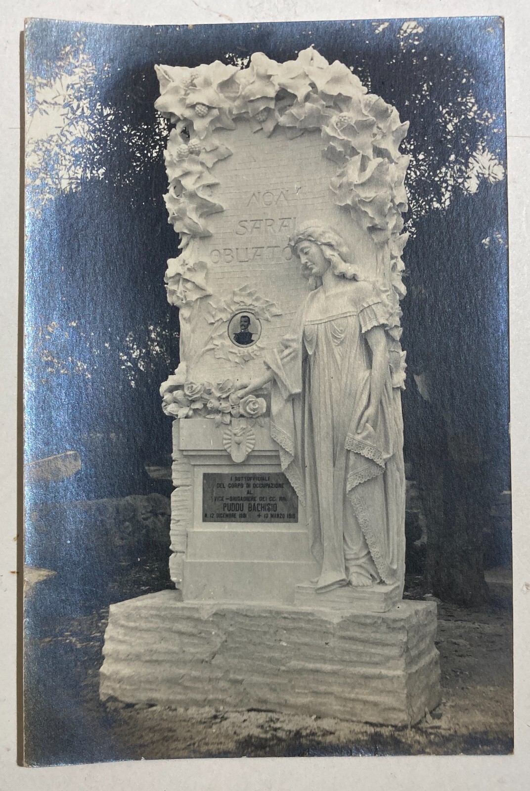 Arte, Scultura E Architettura Funeraria: Scultore Laricchia, Santeramo, Puddu Bachisio