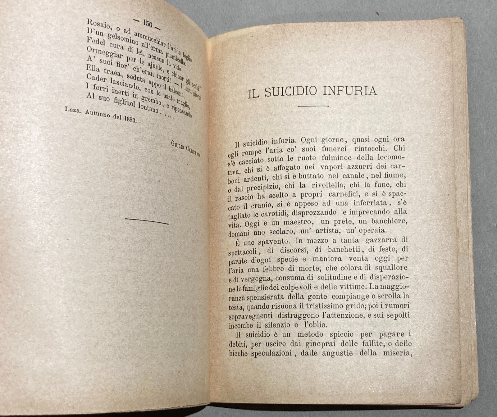 Antico Almanacco Strenna: Il Nipote Del Vesta Verde Milano, 1884