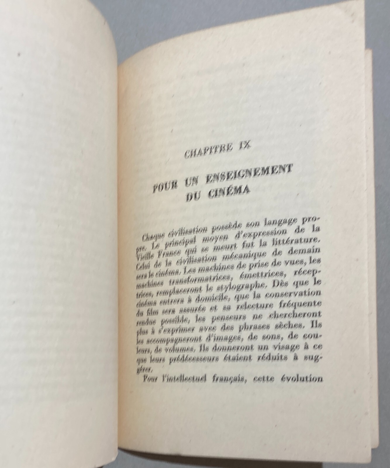 Cinematografia, Cinema, Film E Attori: Barjavel, 'Cinéma Total'   Edizione Francese Del 1944