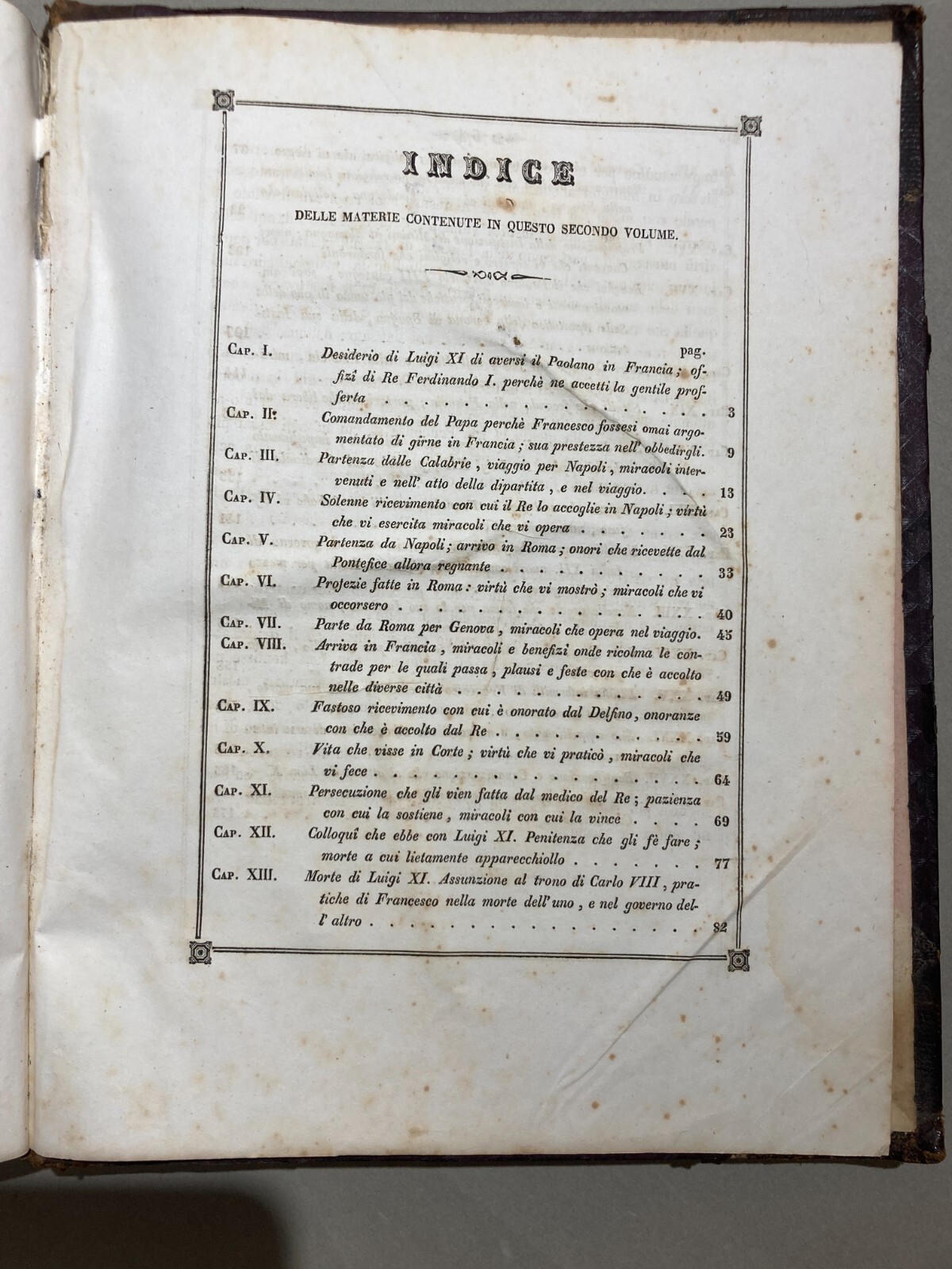 Calabria, San Francesco Di Paola: Antica Agiografia Con Illustrazioni Litografiche, 1841