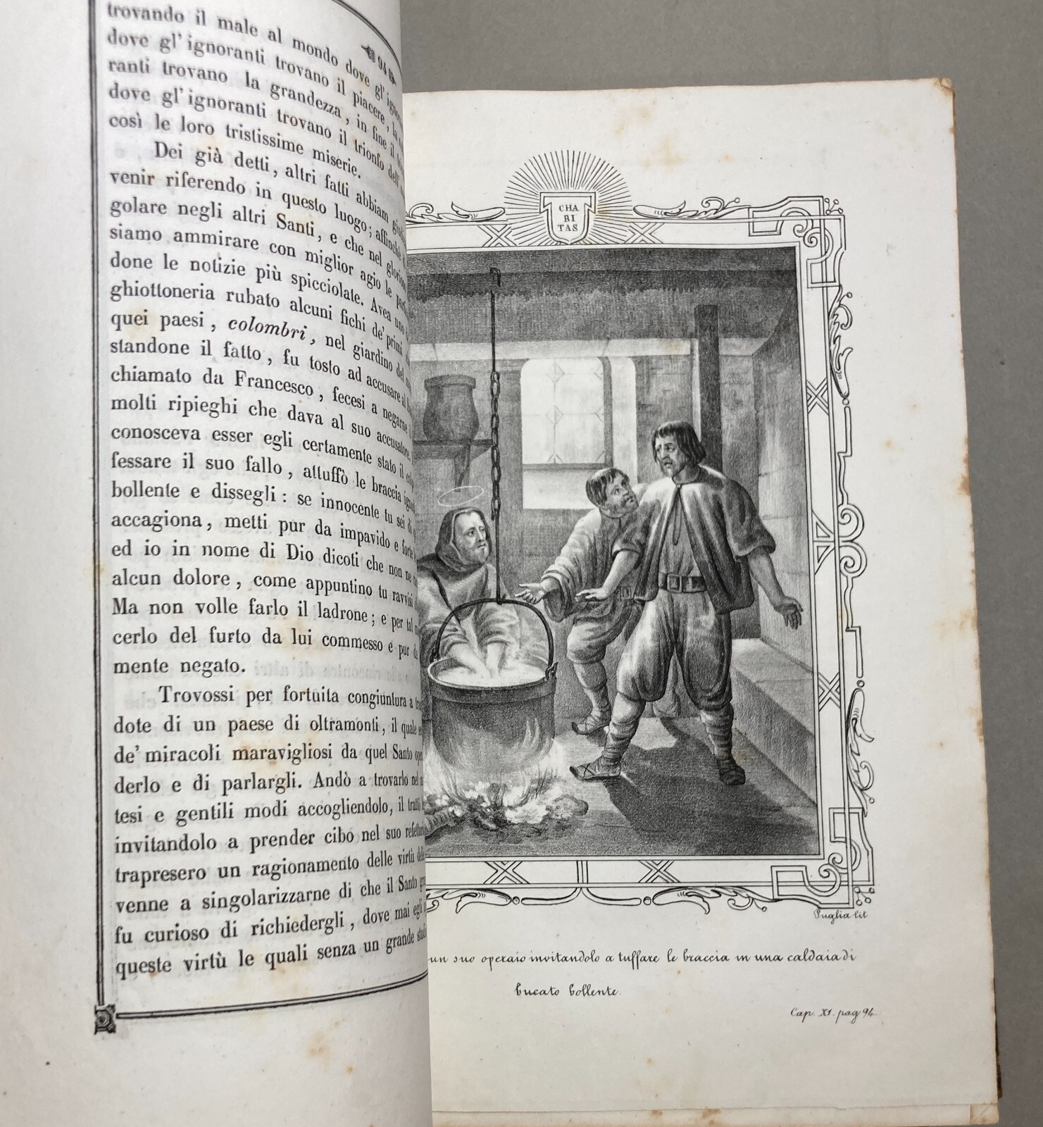 Calabria, San Francesco Di Paola: Antica Agiografia Con Illustrazioni Litografiche, 1841