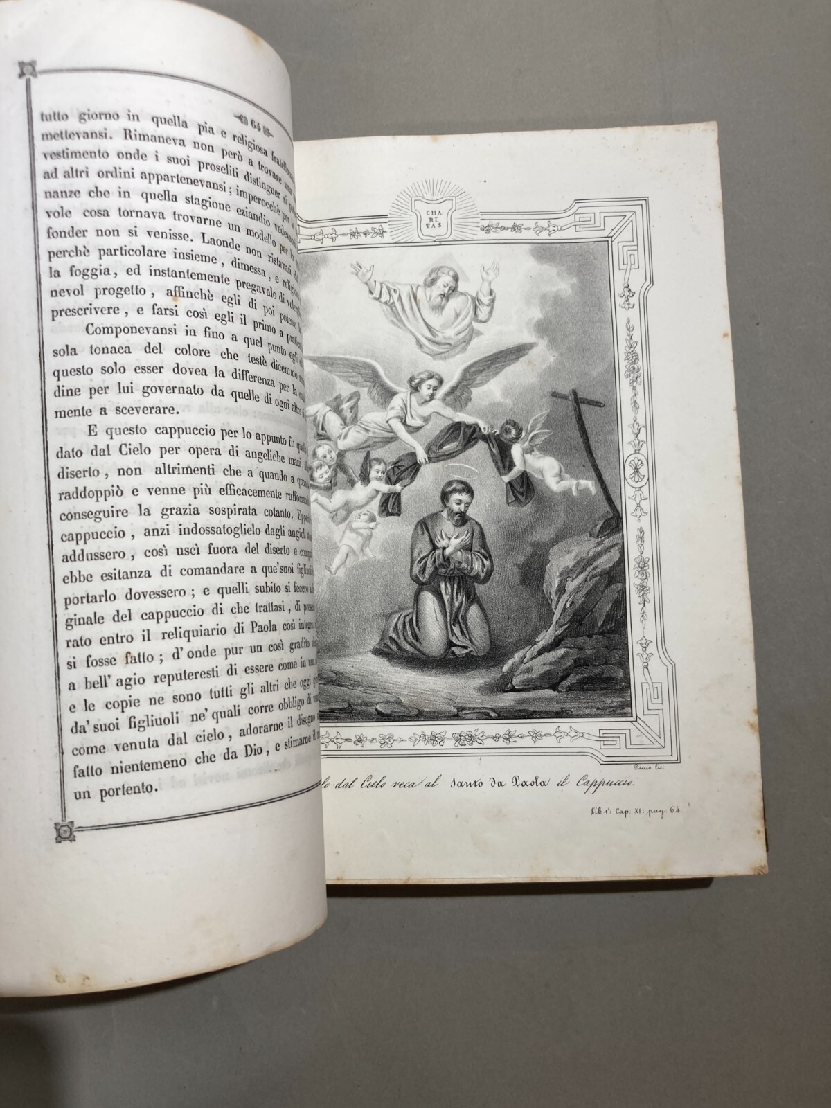 Calabria, San Francesco Di Paola: Antica Agiografia Con Illustrazioni Litografiche, 1841