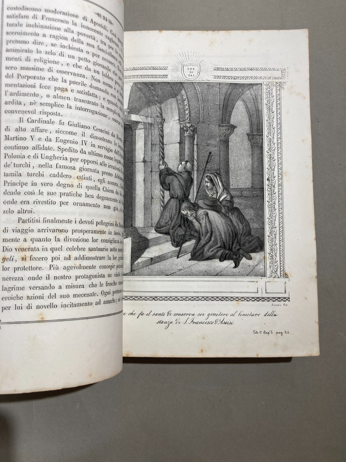 Calabria, San Francesco Di Paola: Antica Agiografia Con Illustrazioni Litografiche, 1841