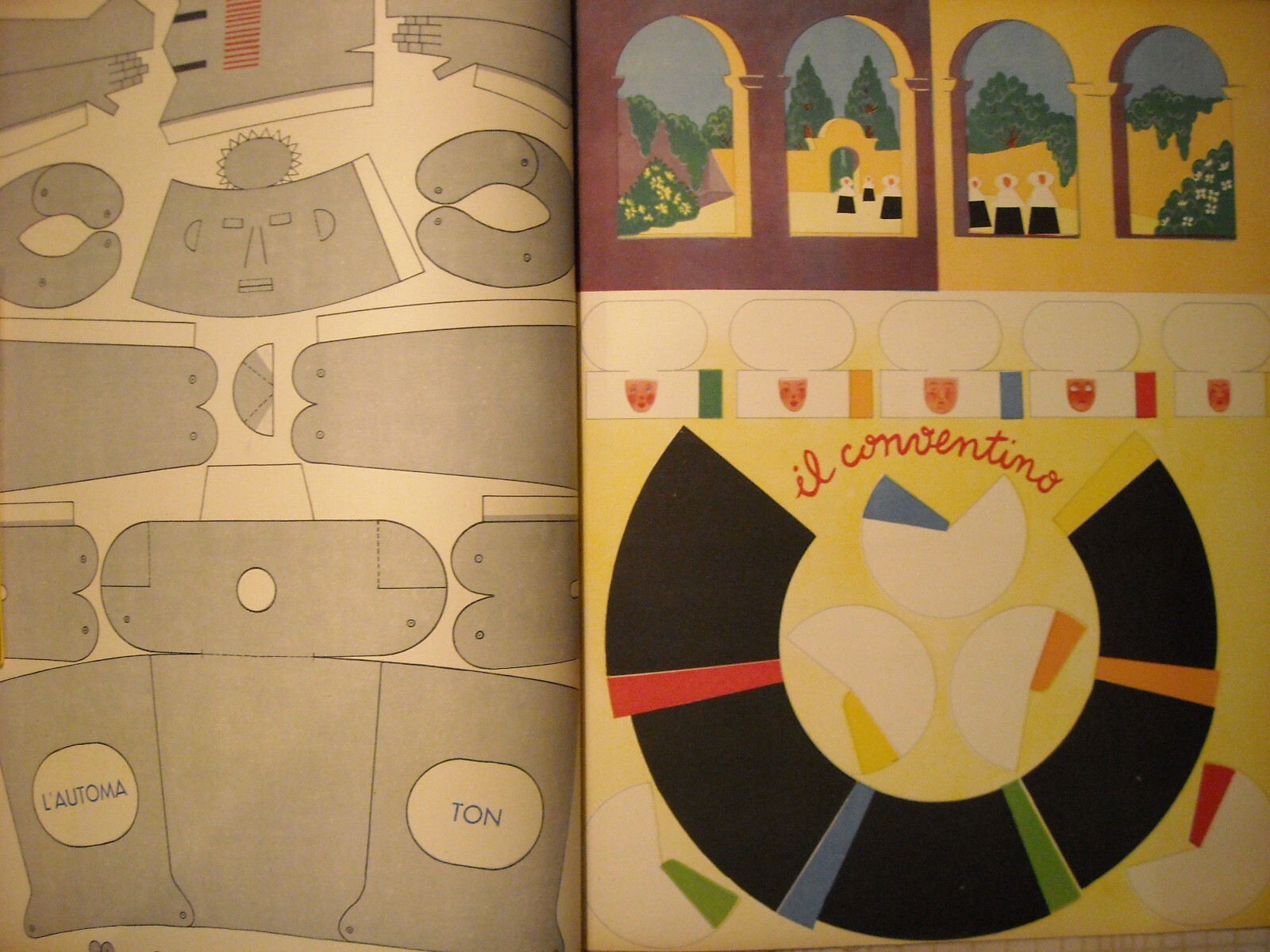 Edina Altara: Il Libro Giocattoli. Milano, Hoepli, 1945. Giochi E Costruzioni