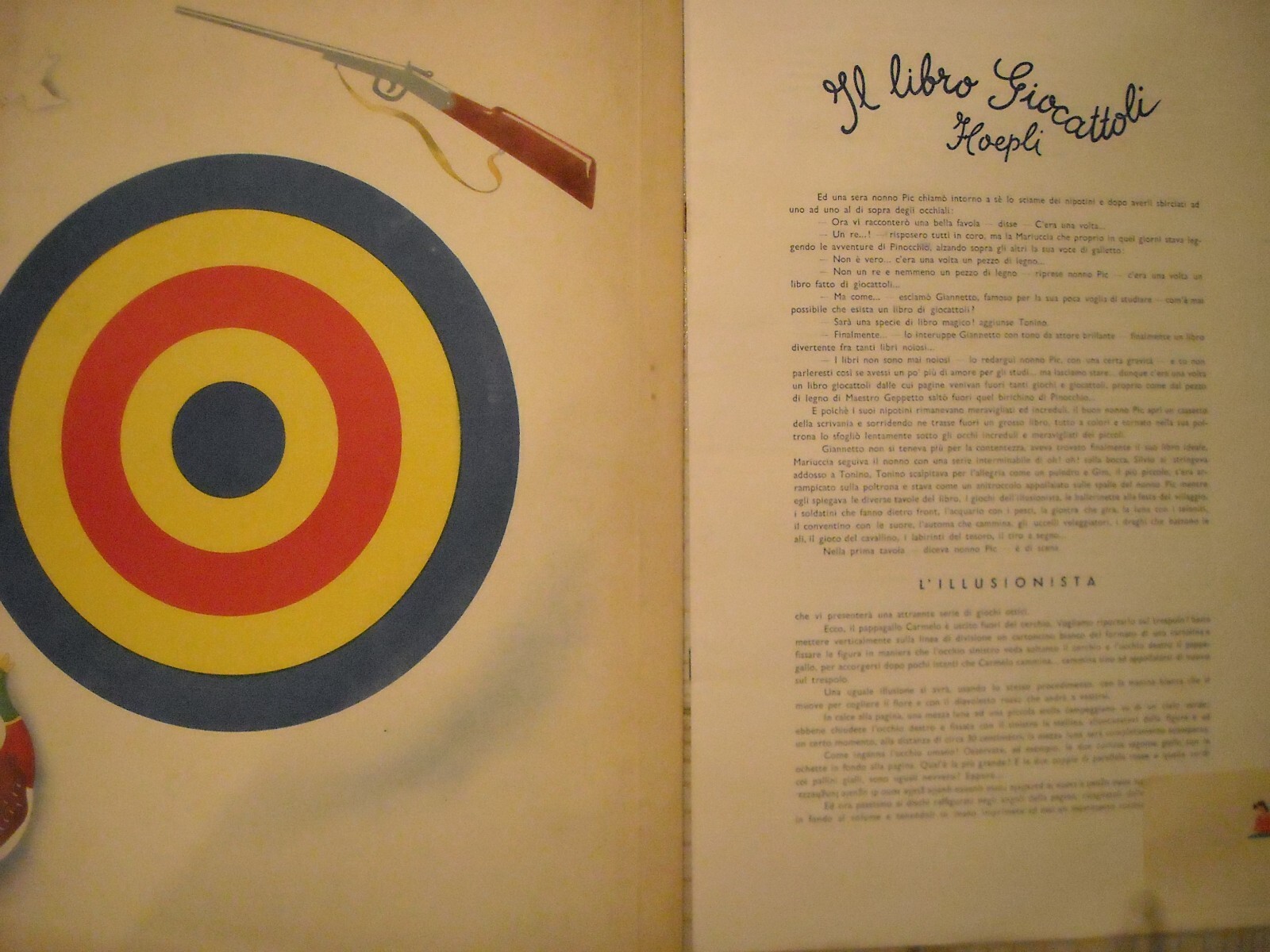 Edina Altara: Il Libro Giocattoli. Milano, Hoepli, 1945. Giochi E Costruzioni