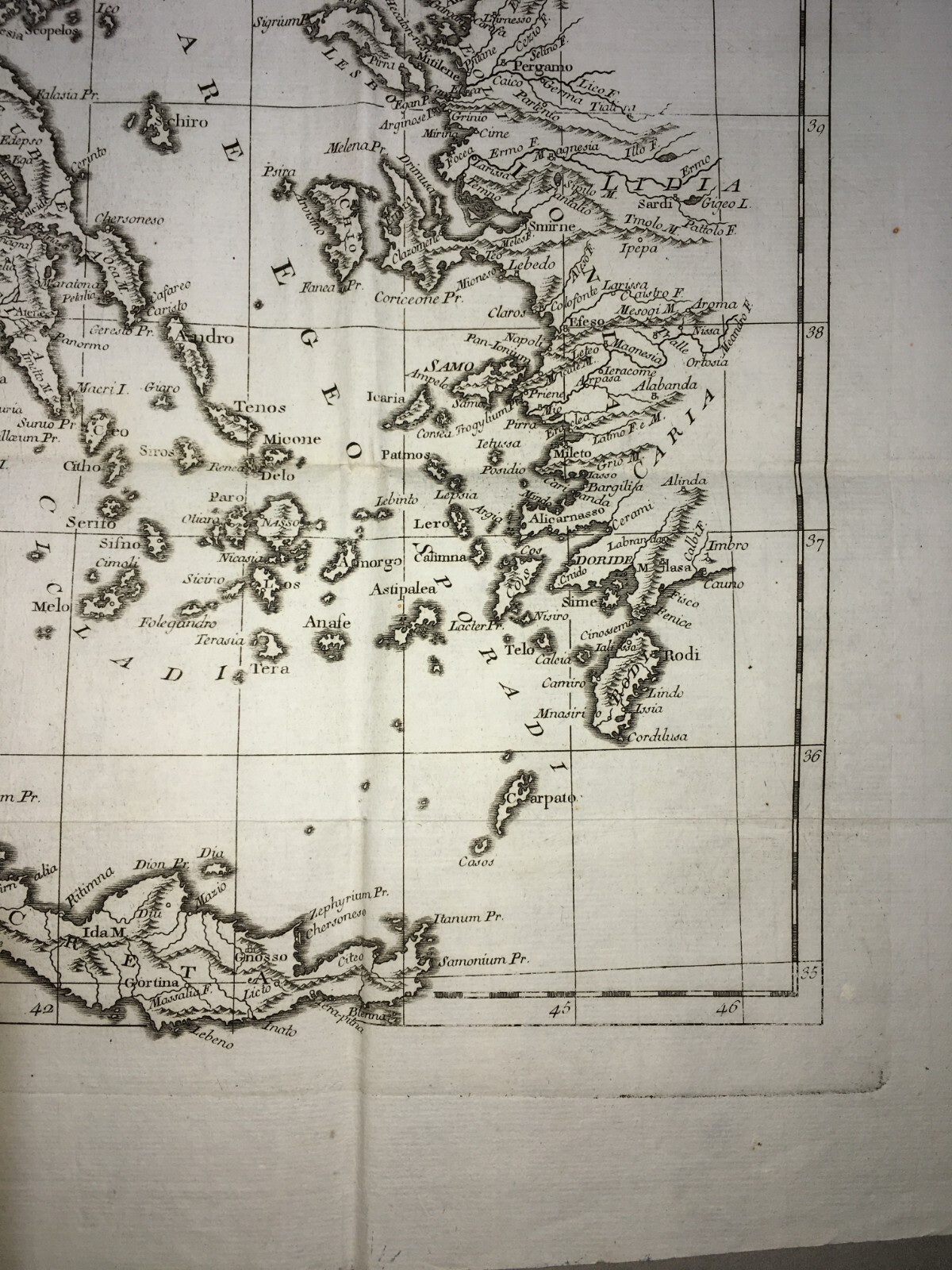 Grecia Antica: Cartografia Del Geografo d'Anville