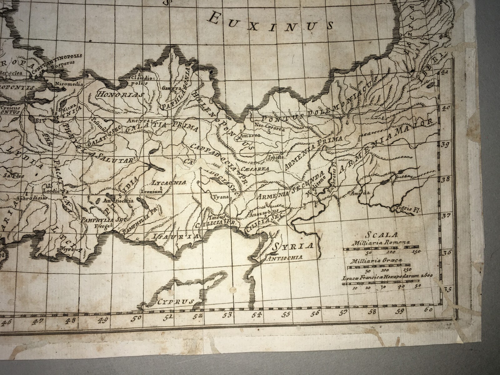 Patriarcato Di Costantinopoli, Grecia, Rodi, Creta E Cipro. Antica Cartografia